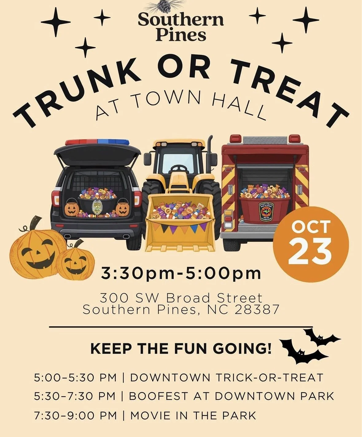 Trunk-or-Treat at Town Hall
