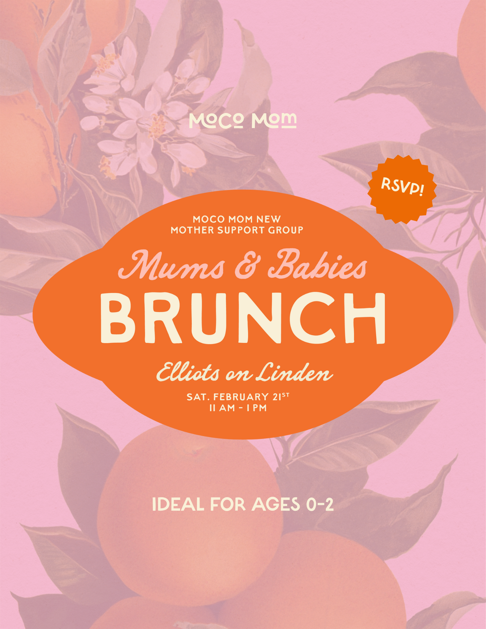 Mums + Babies Brunch: February Edition