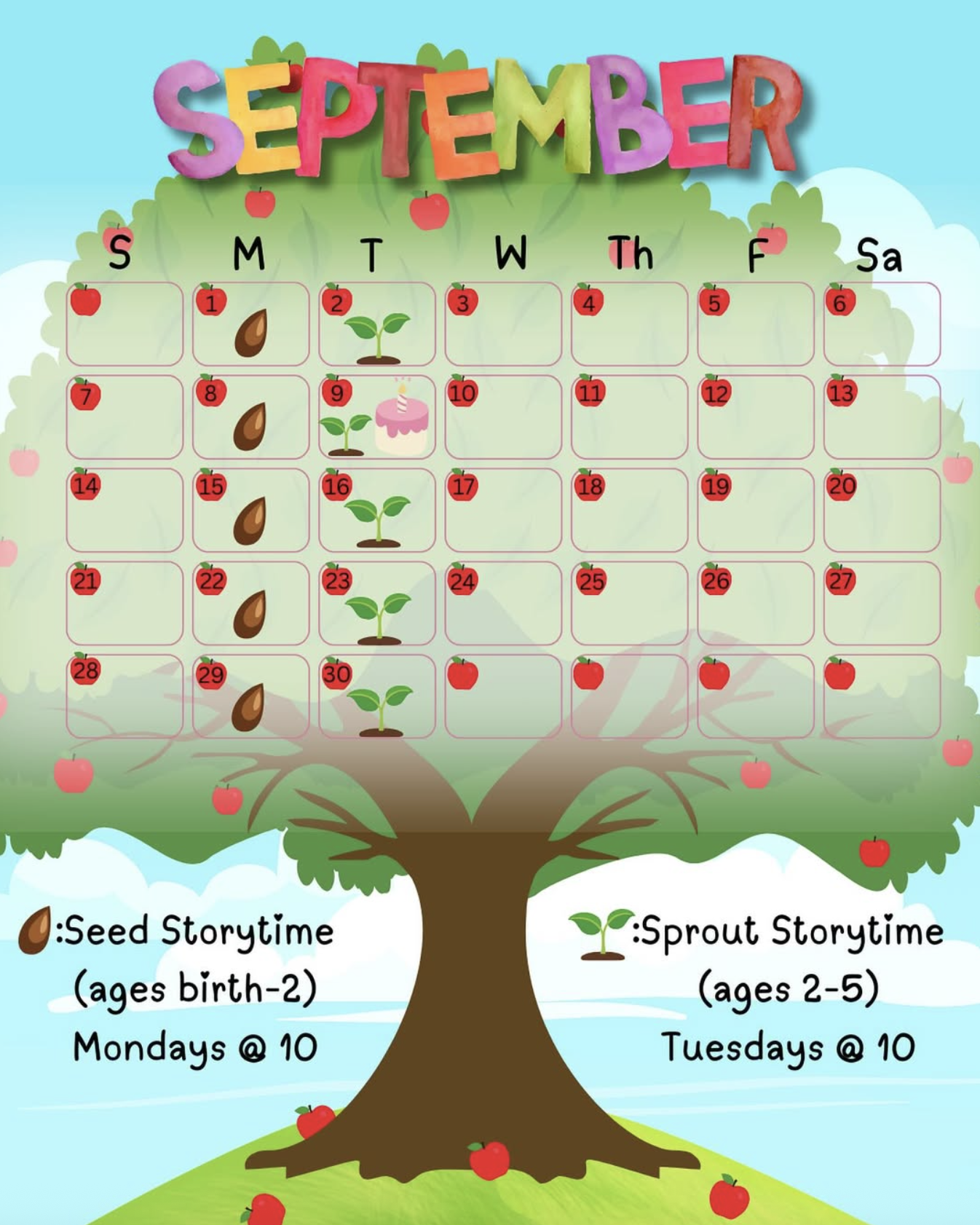 Once Upon a Pine Storytime (Ages 0-2)