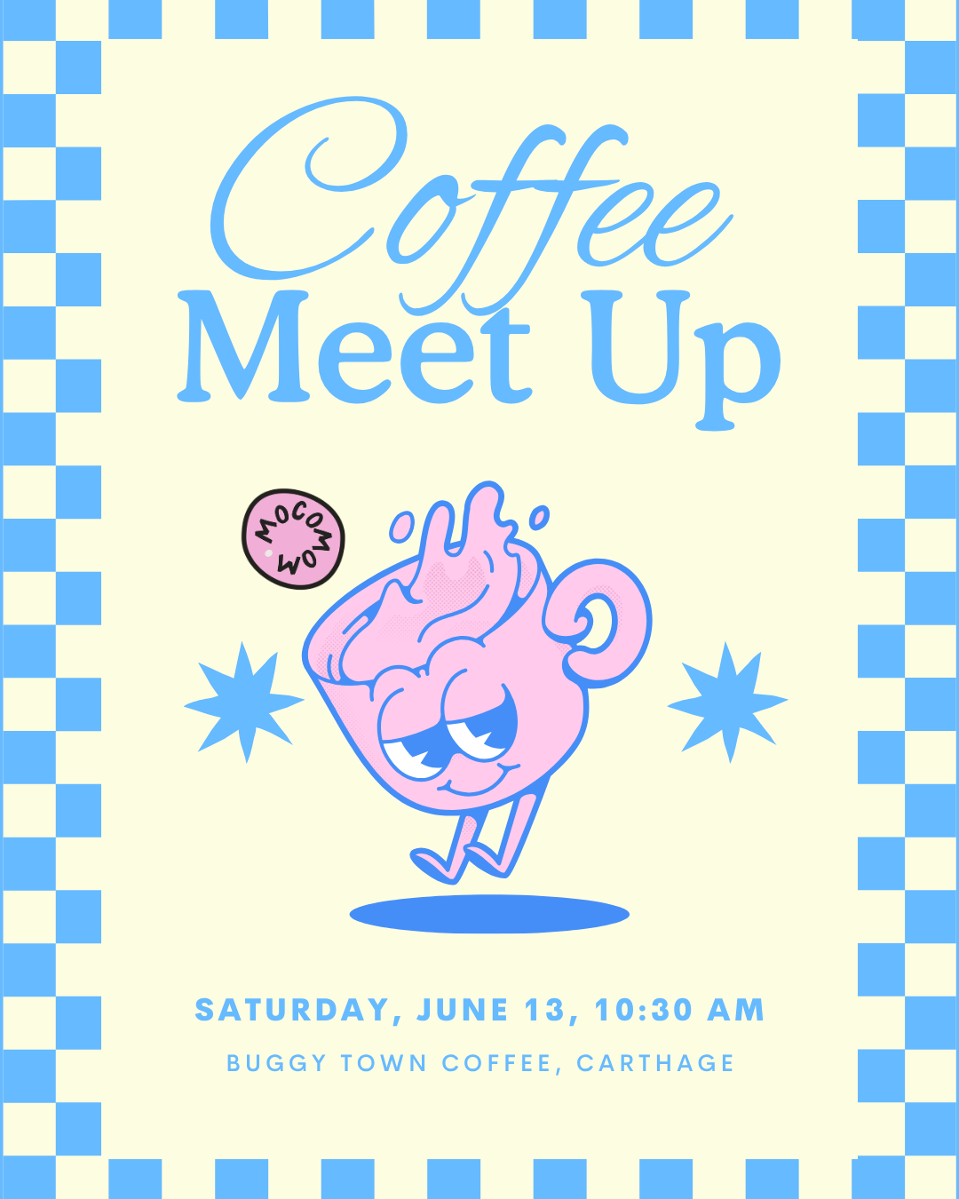 Coffee Social &amp; Meet Up: Moco Mom x Buggy Town Coffee