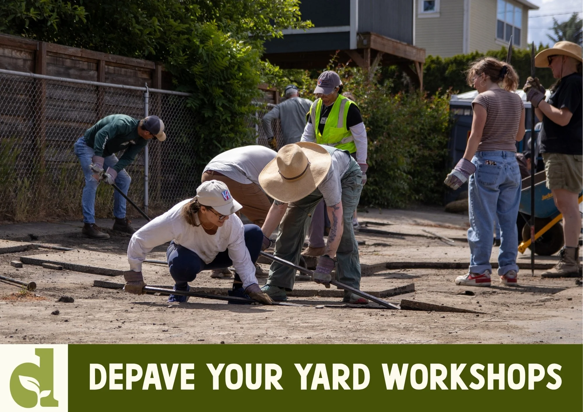 Depave Your Yard Workshop - West Side Portland