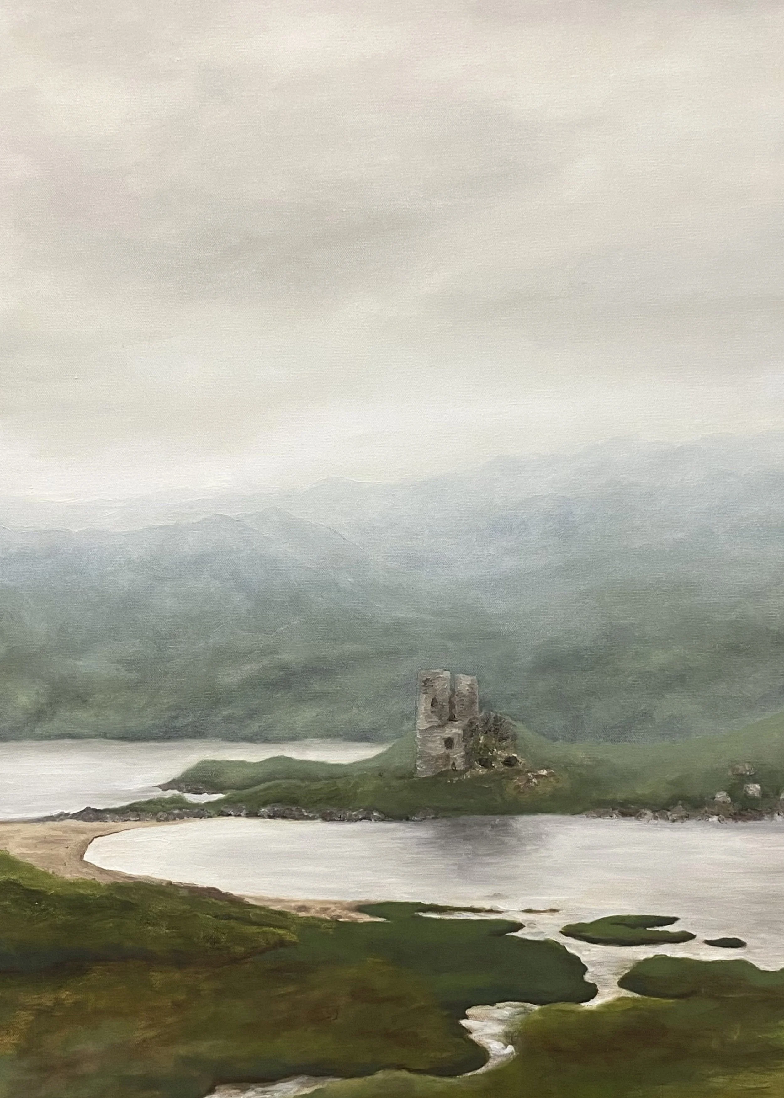 Highland Loch - 5in x 7in - 3 Available