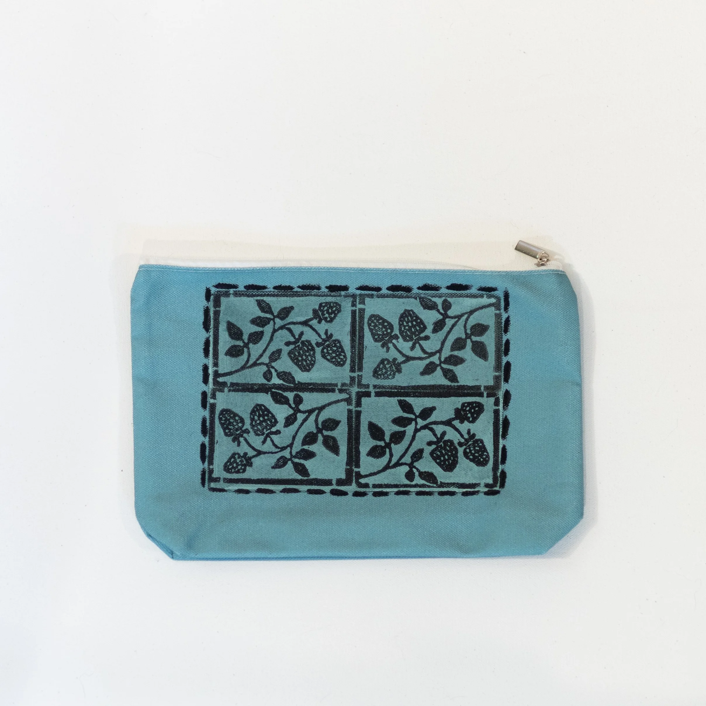 Strawberry Tiles (Teal) - 6in x 9in - 1 Available 