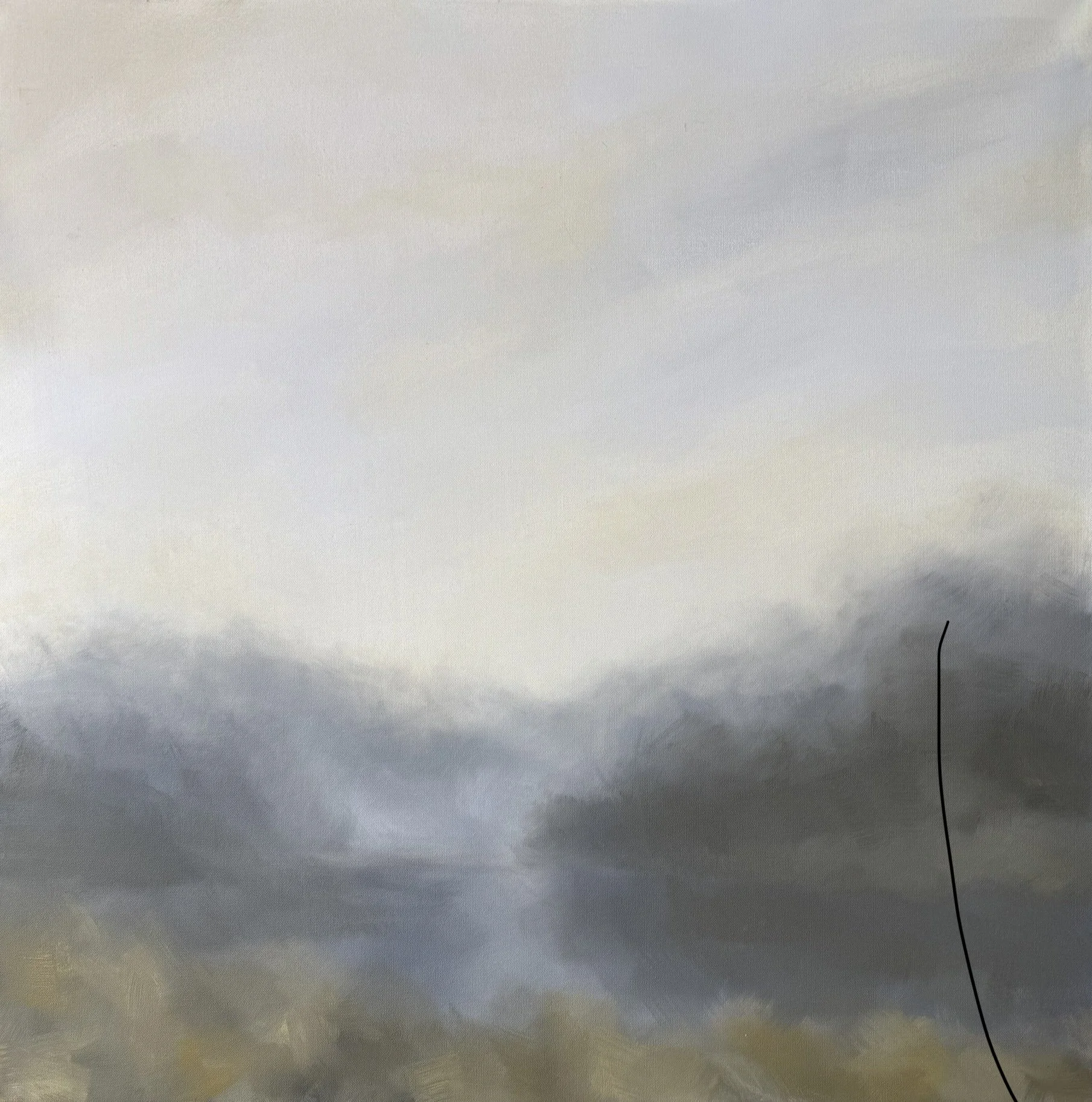 Pocketful of Sunshine, 36in x 36in, Oil on Canvas, 2025 - $600