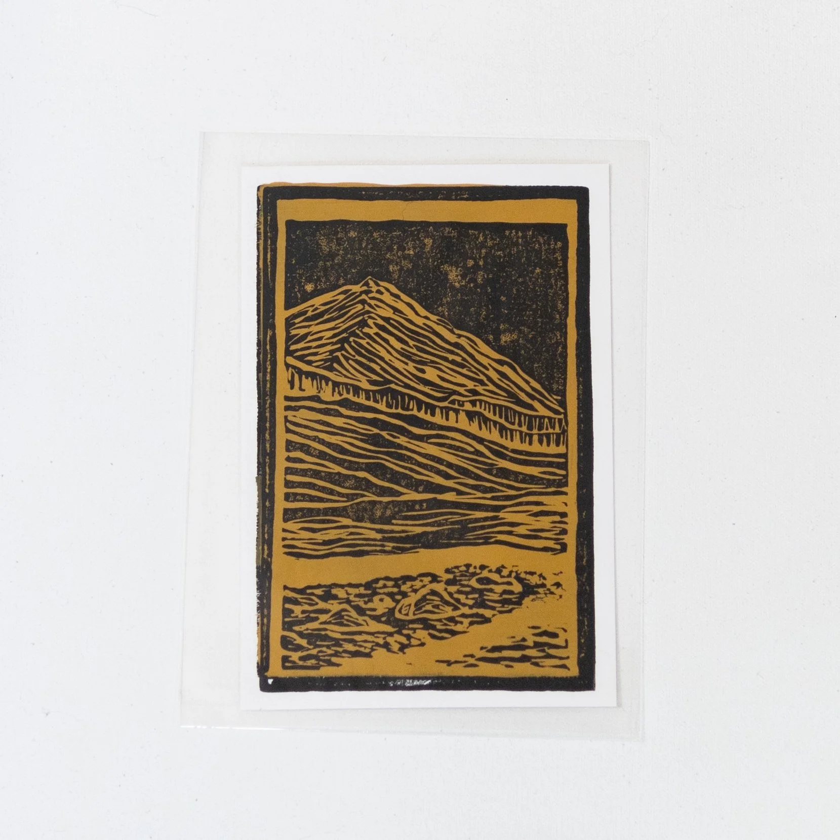 Scottish Coast(Yellow) - 6in x 4in - 1 Available 