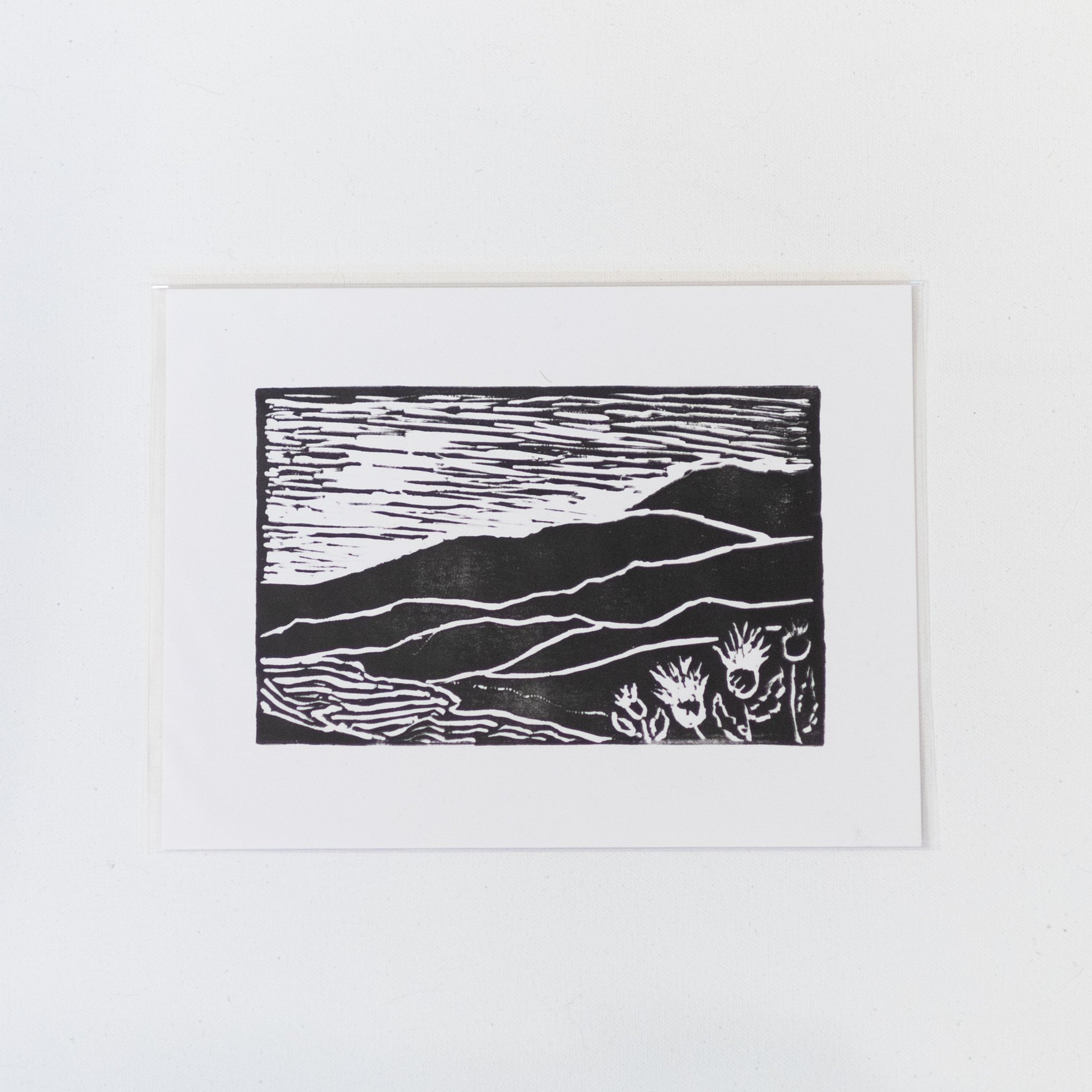 Thistle Fields - 5in x 7in - 2 Available 