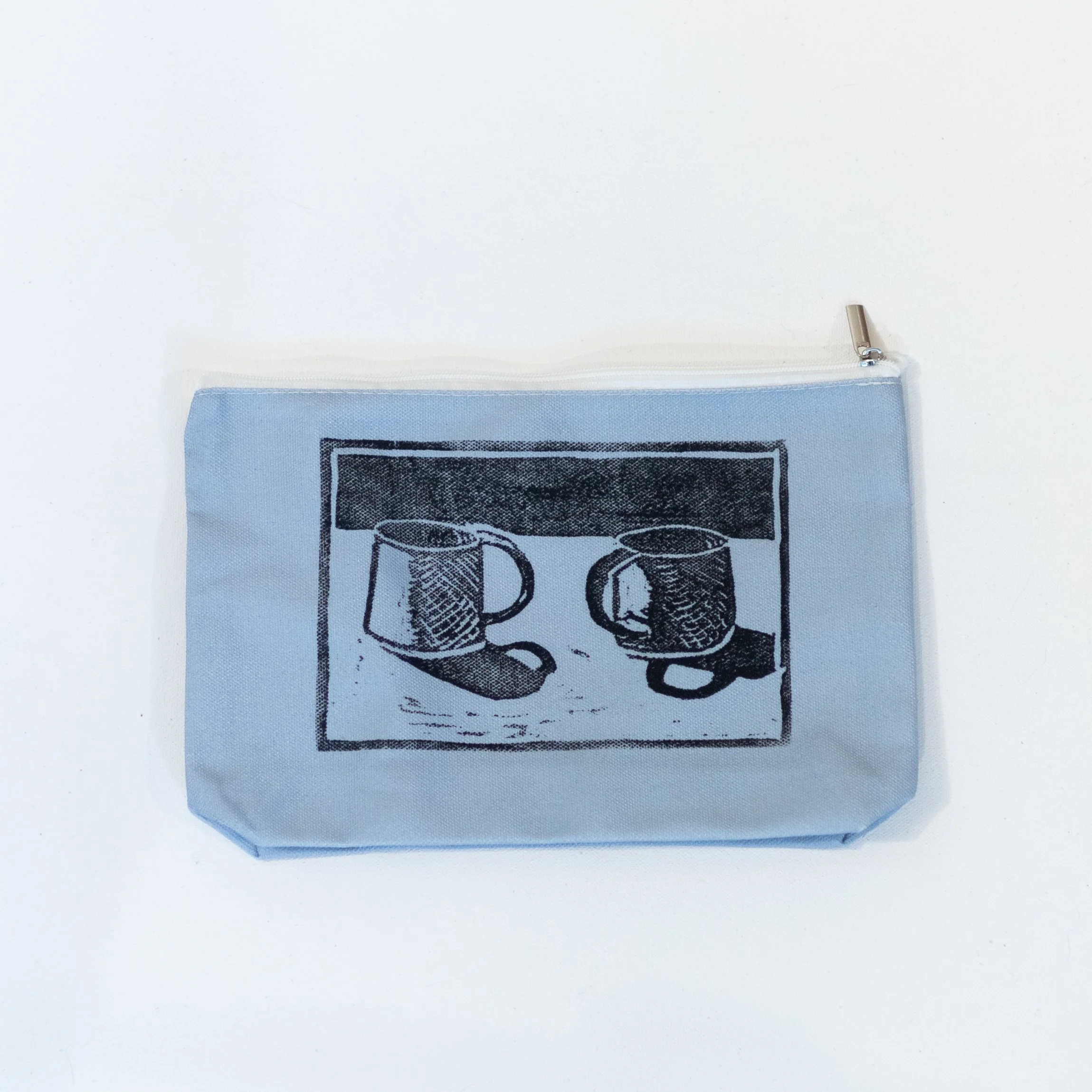 Coffee (Light Blue) - 6in x 9in - 1 Available 