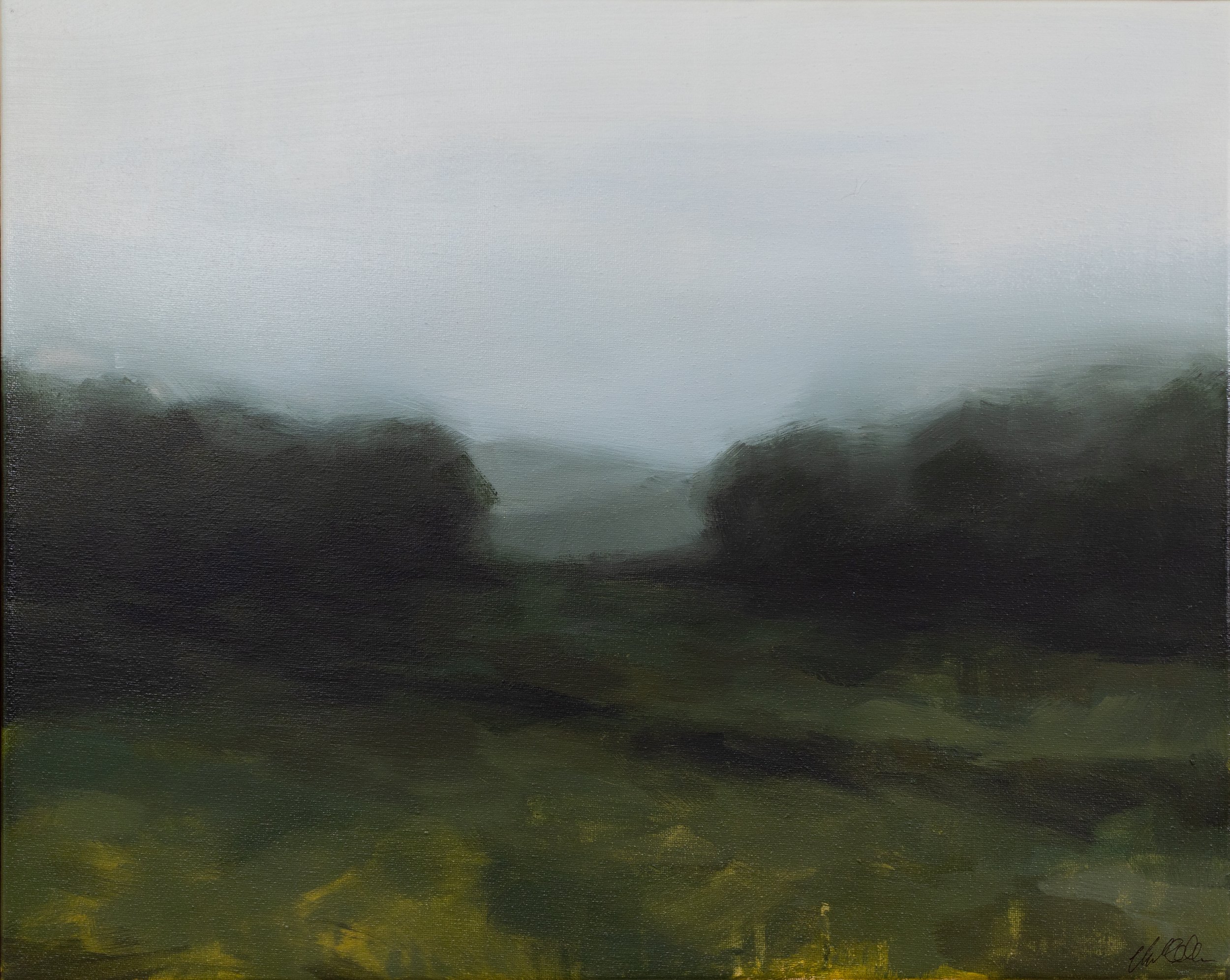 Streamline Valley, 16in x 20in, Acrylic on Oil @ Sinkland Farms 