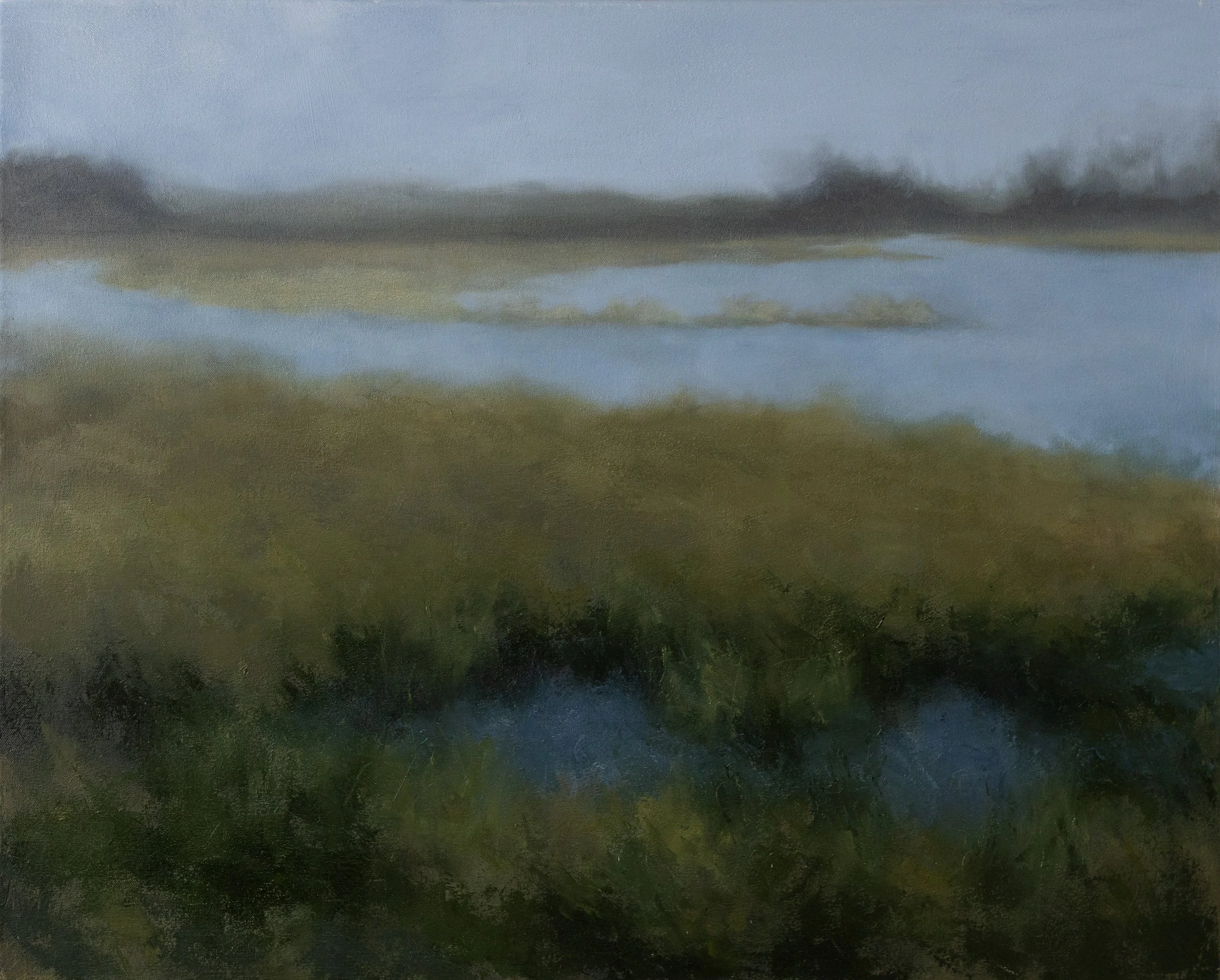 Marshland, 30in x 24in, Oil on Canvas