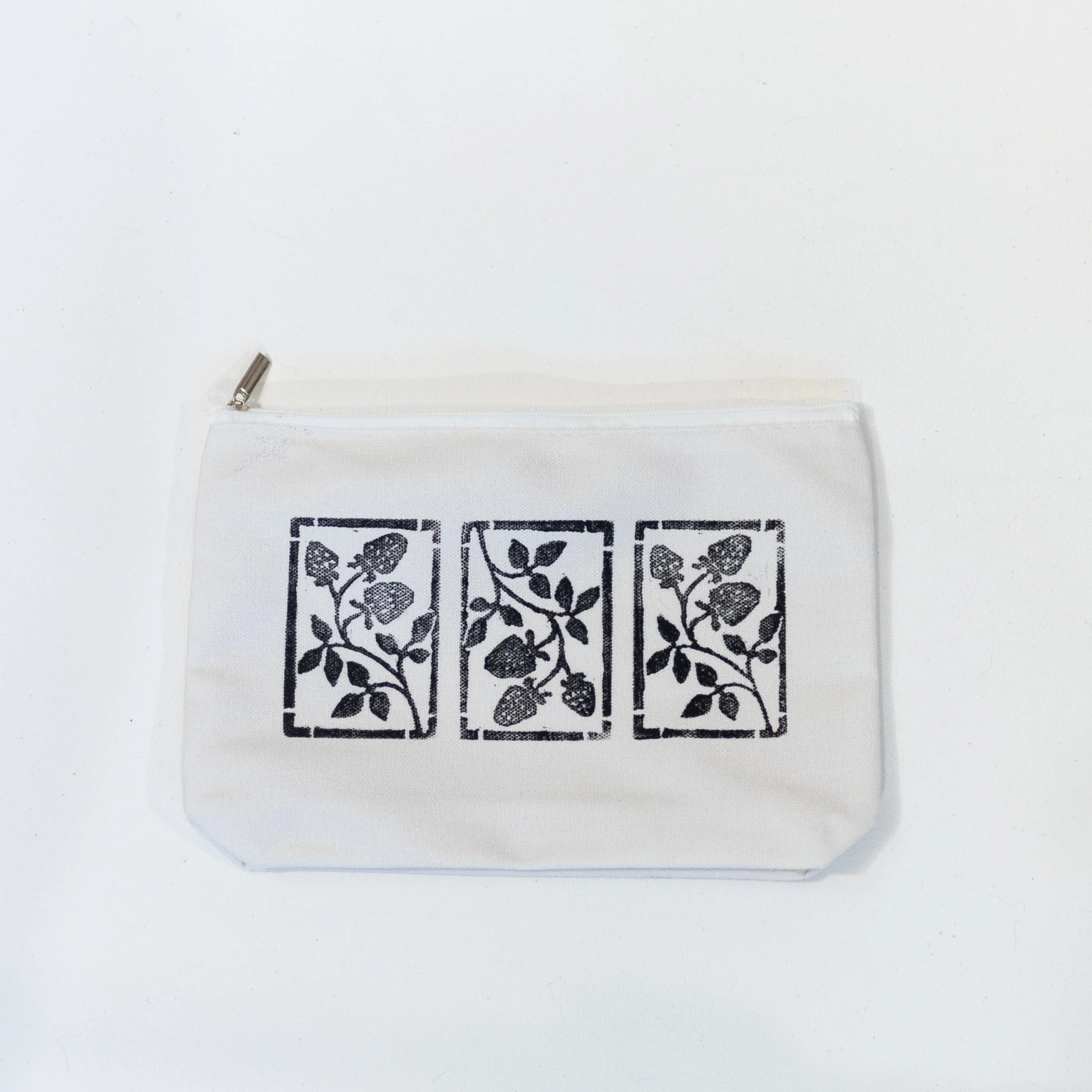 Strawberry Trio (White) - 6in x 9in - 1 Available 