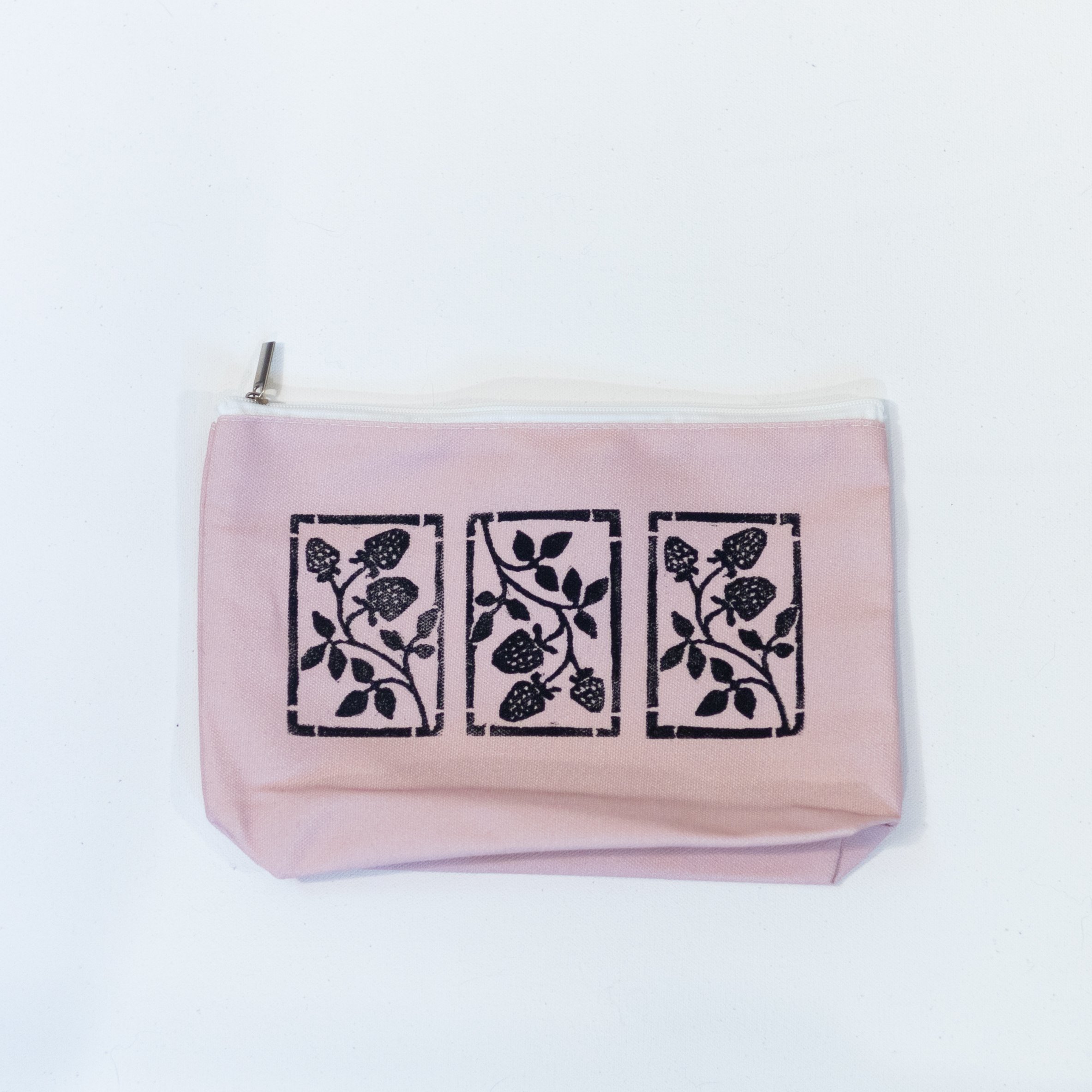 Strawberry Trio (Soft Pink) - 6in x 9in - 1 Available 