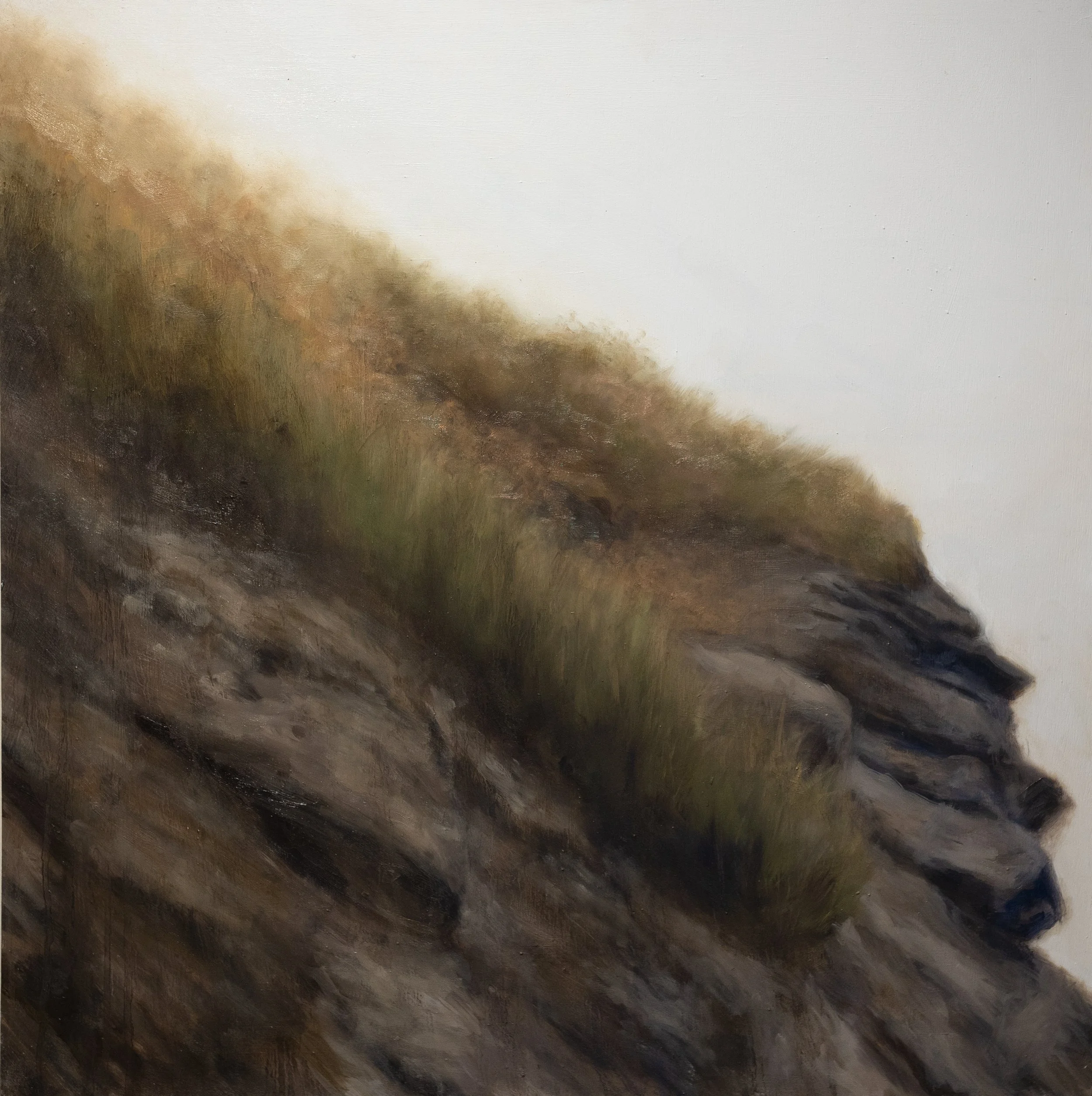 Cliffside, 24in x24in, Oil on Panel