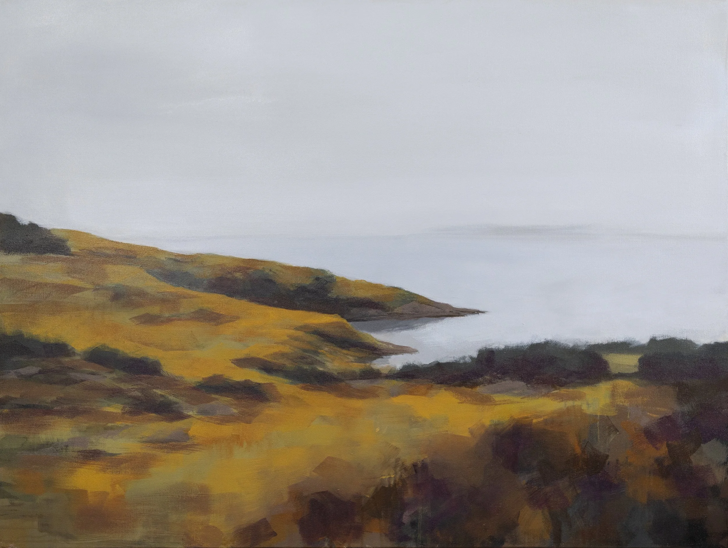 Purple Mountains, 30in x 40in, Oil on Canvas @ Grazing Ground in Elk Creek, VA - $900