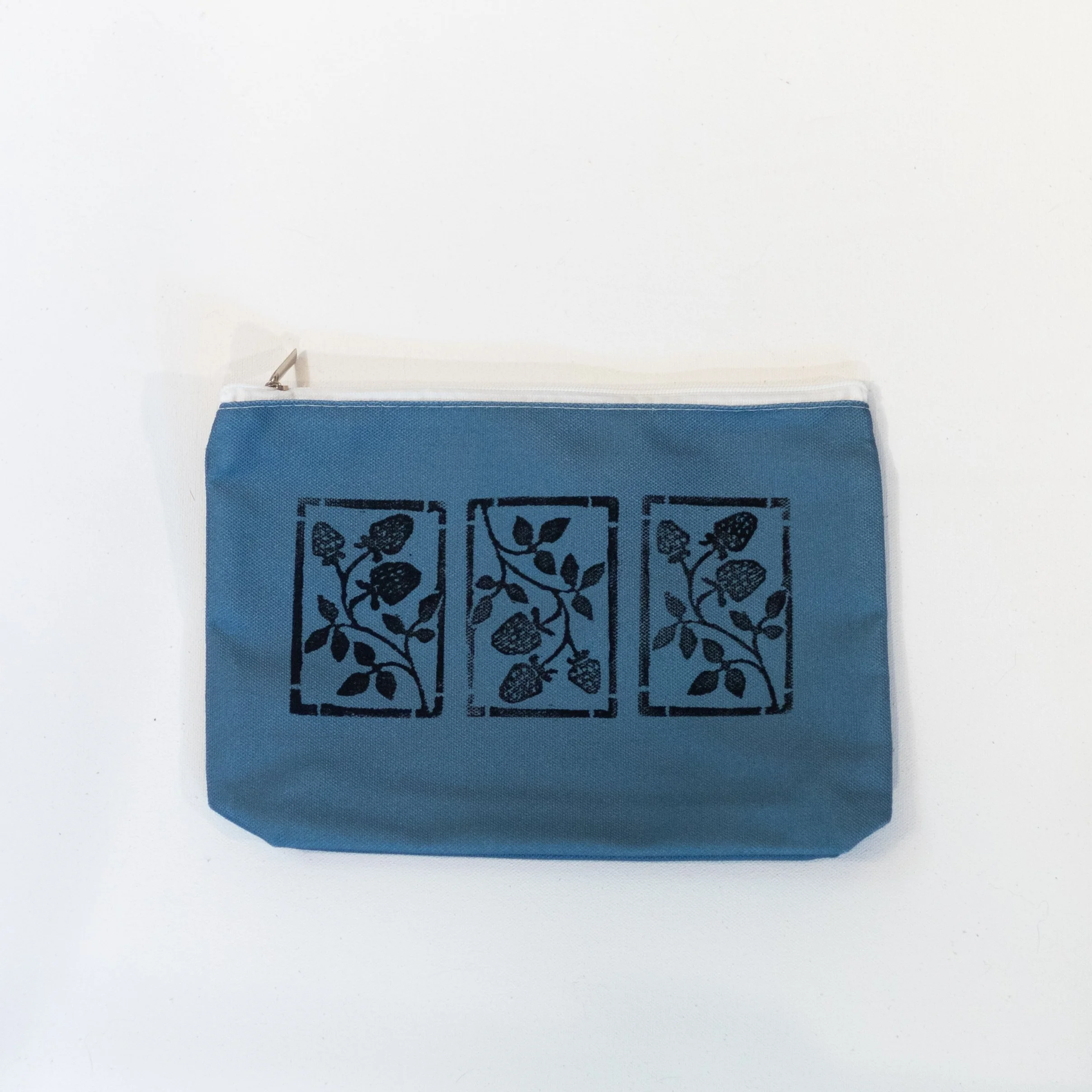 Strawberry Trio (Blue) - 6in x 9in - 1 Available 