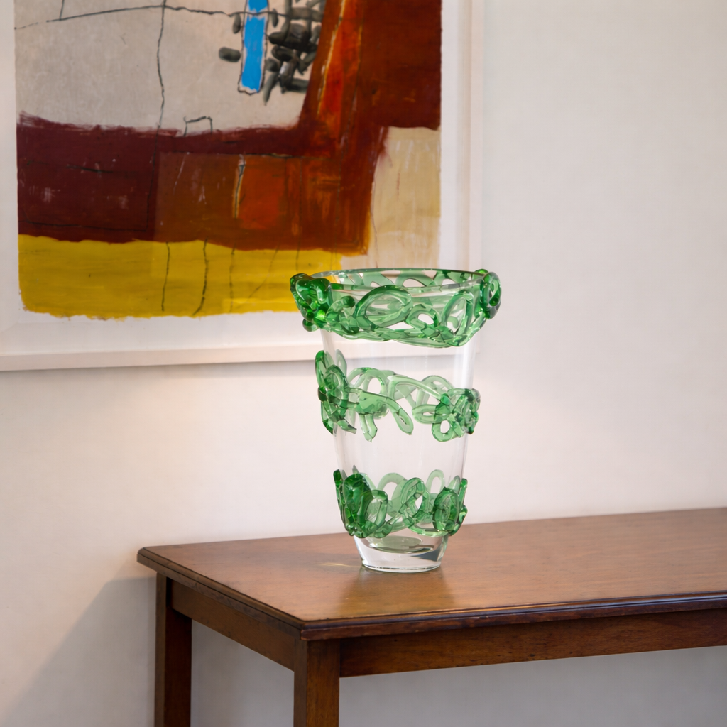 Cipriani Glass Vase