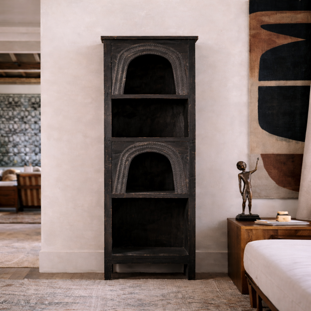 Vintage Indian Bookshelf