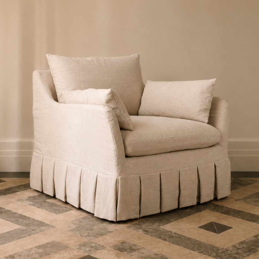 Hennessy Pleat Armchair