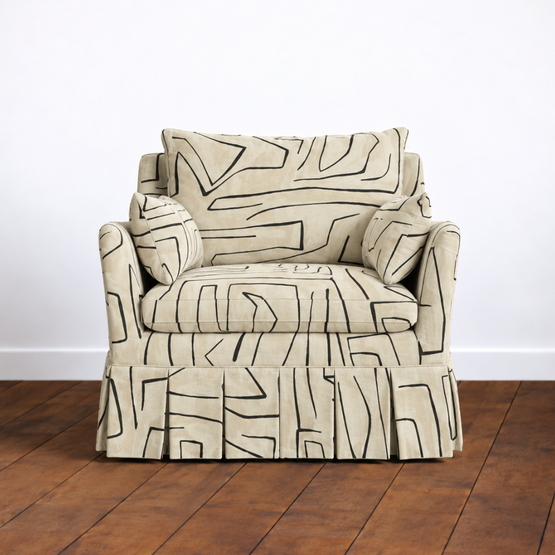 Hennessy Pleat Armchair