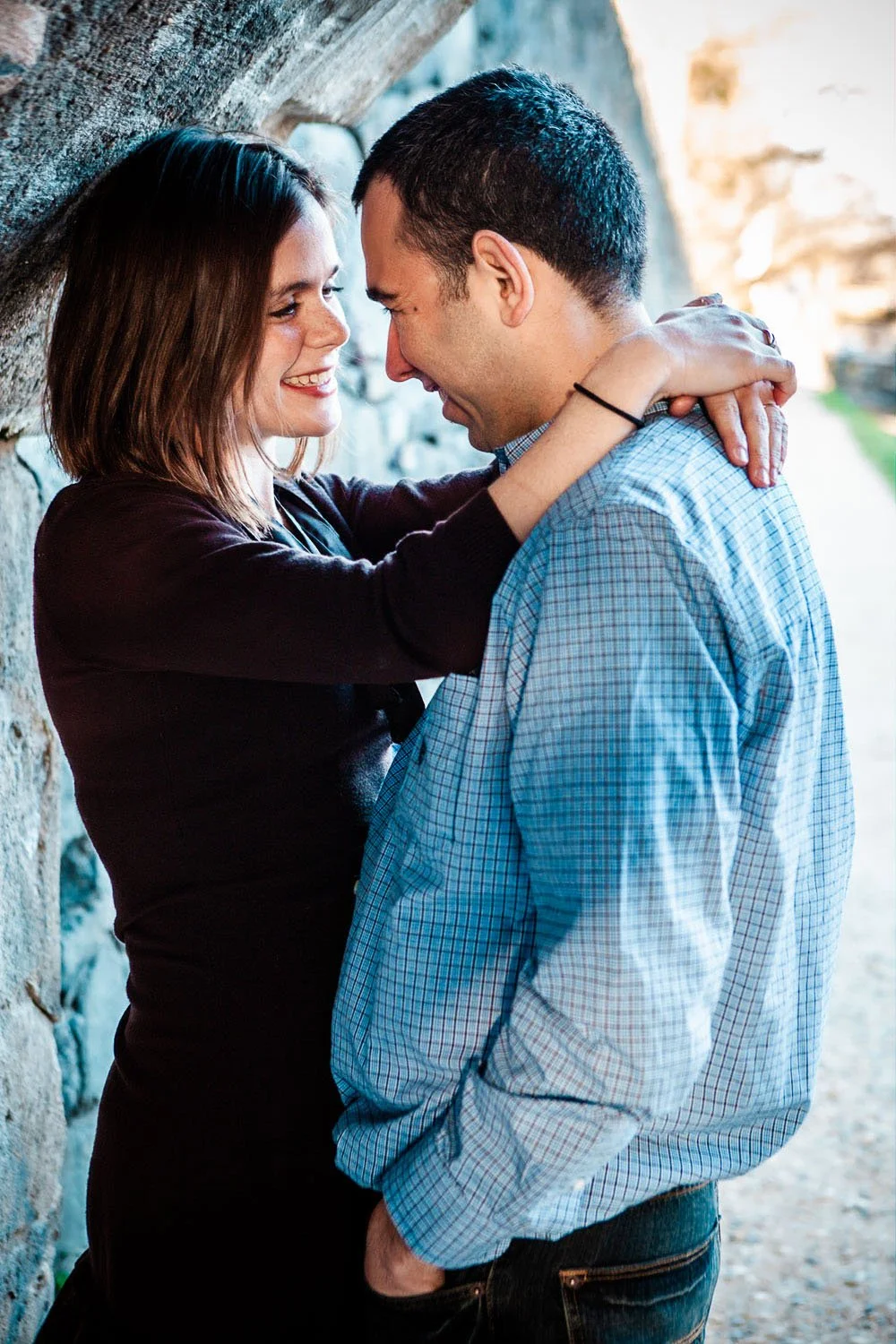 Georgetown Washington DC Engagement Session portrait