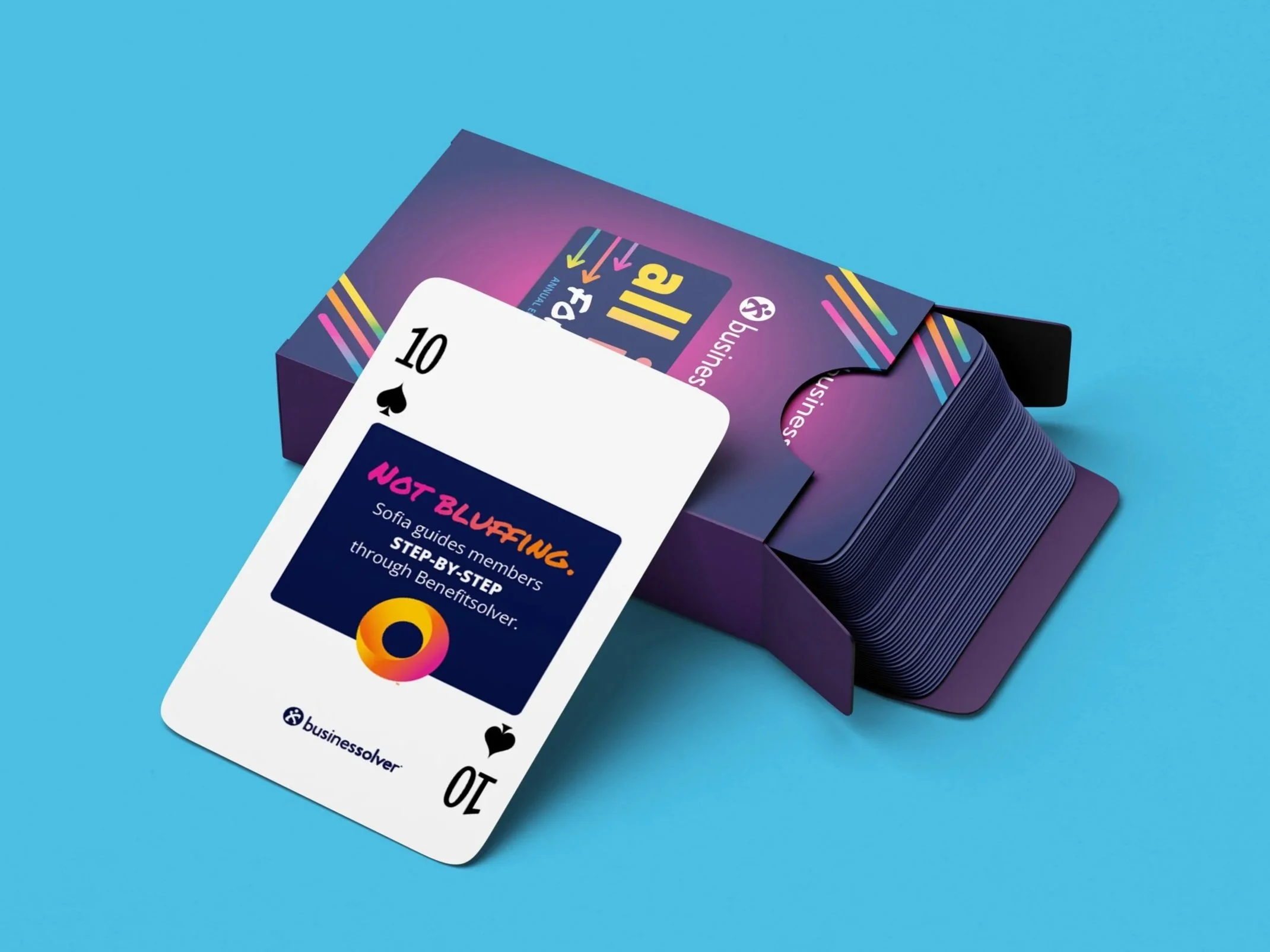 Annual Enrollment Client Engagement Campaign - Playing Cards