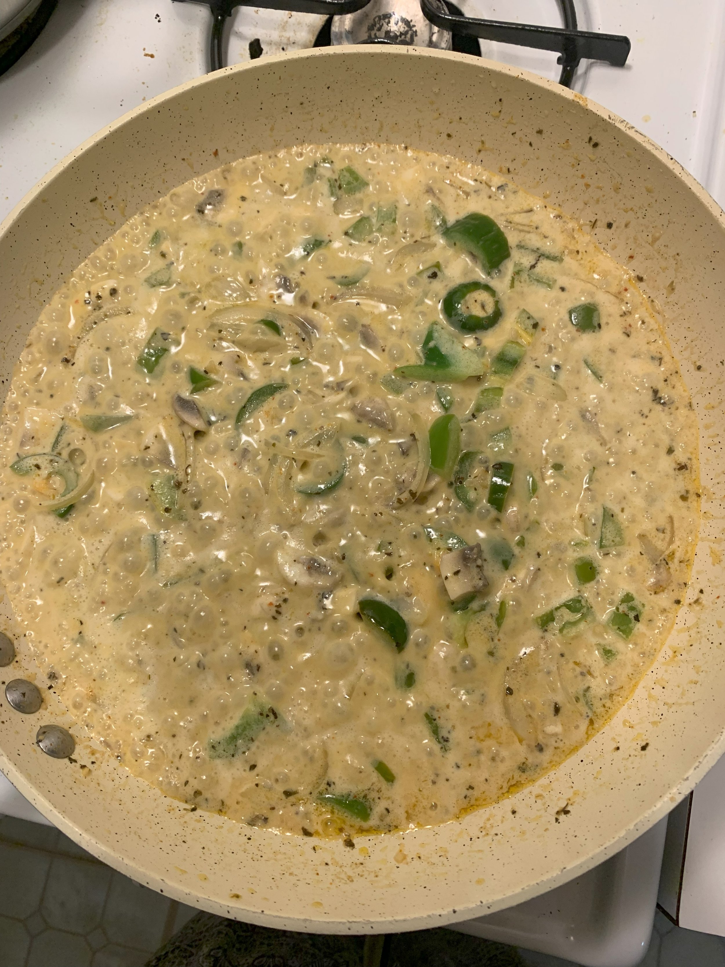 White wine sauce