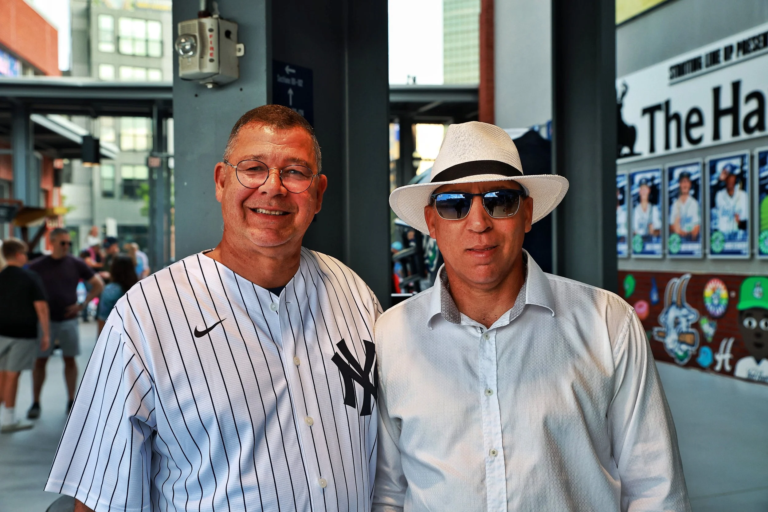 César Noble and Karel García were guests for the Cuban Heritage Night.| Credit: Reynaldo Cruz Diaz