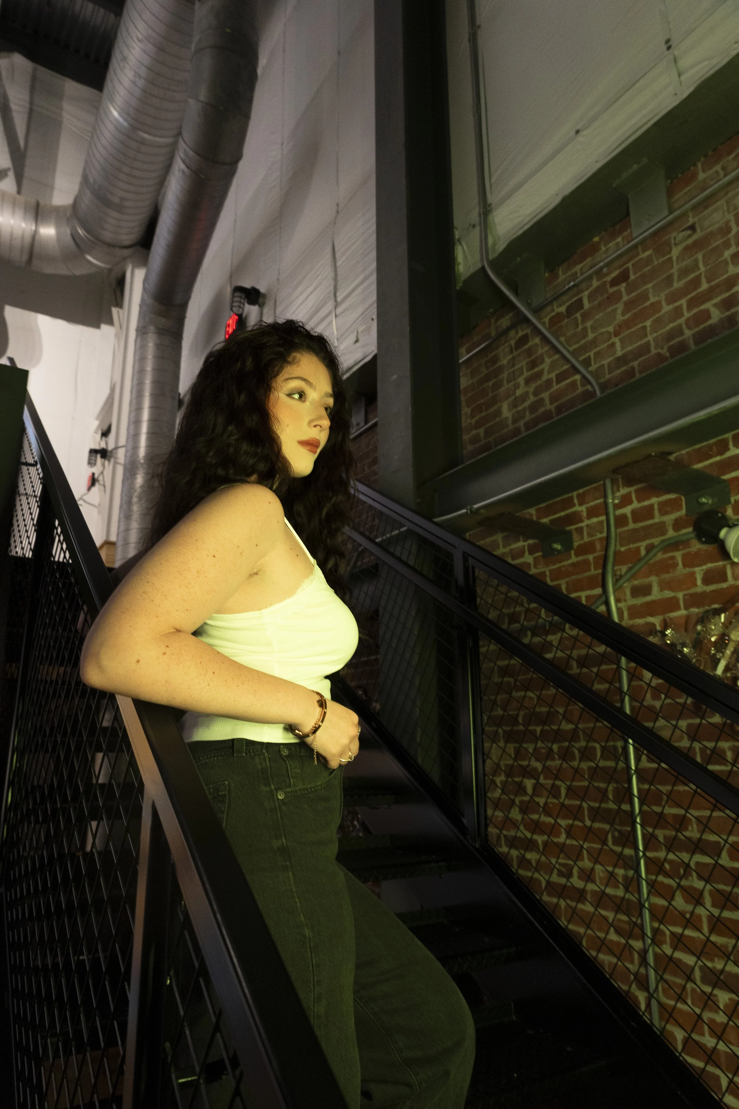 Model @victoria.prapopulos poses during the #ConnecticutSlam in Winsted. | Credit: Reynaldo Cruz Diaz