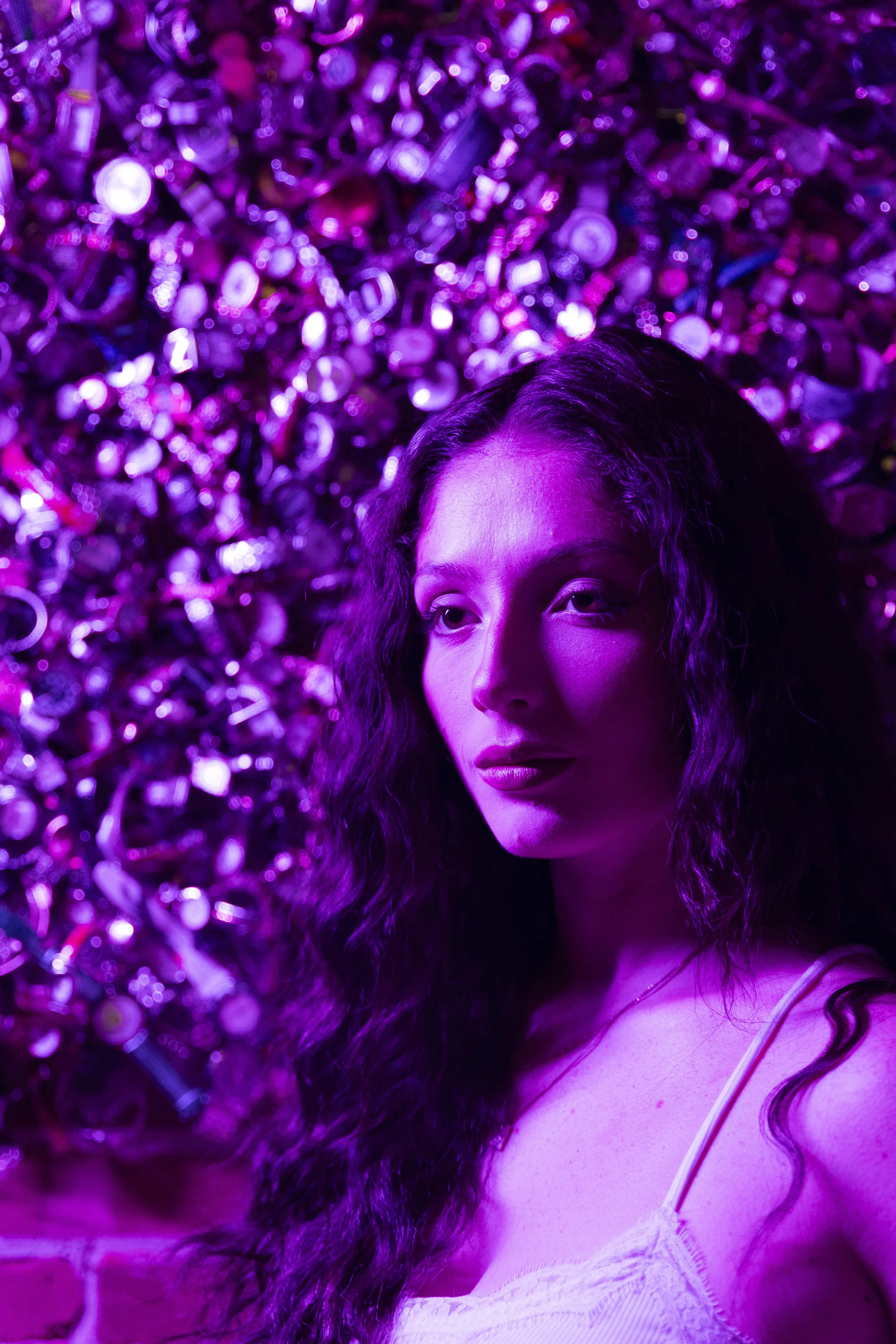 Model @victoria.prapopulos poses during the #ConnecticutSlam in Winsted. | Credit: Reynaldo Cruz Diaz