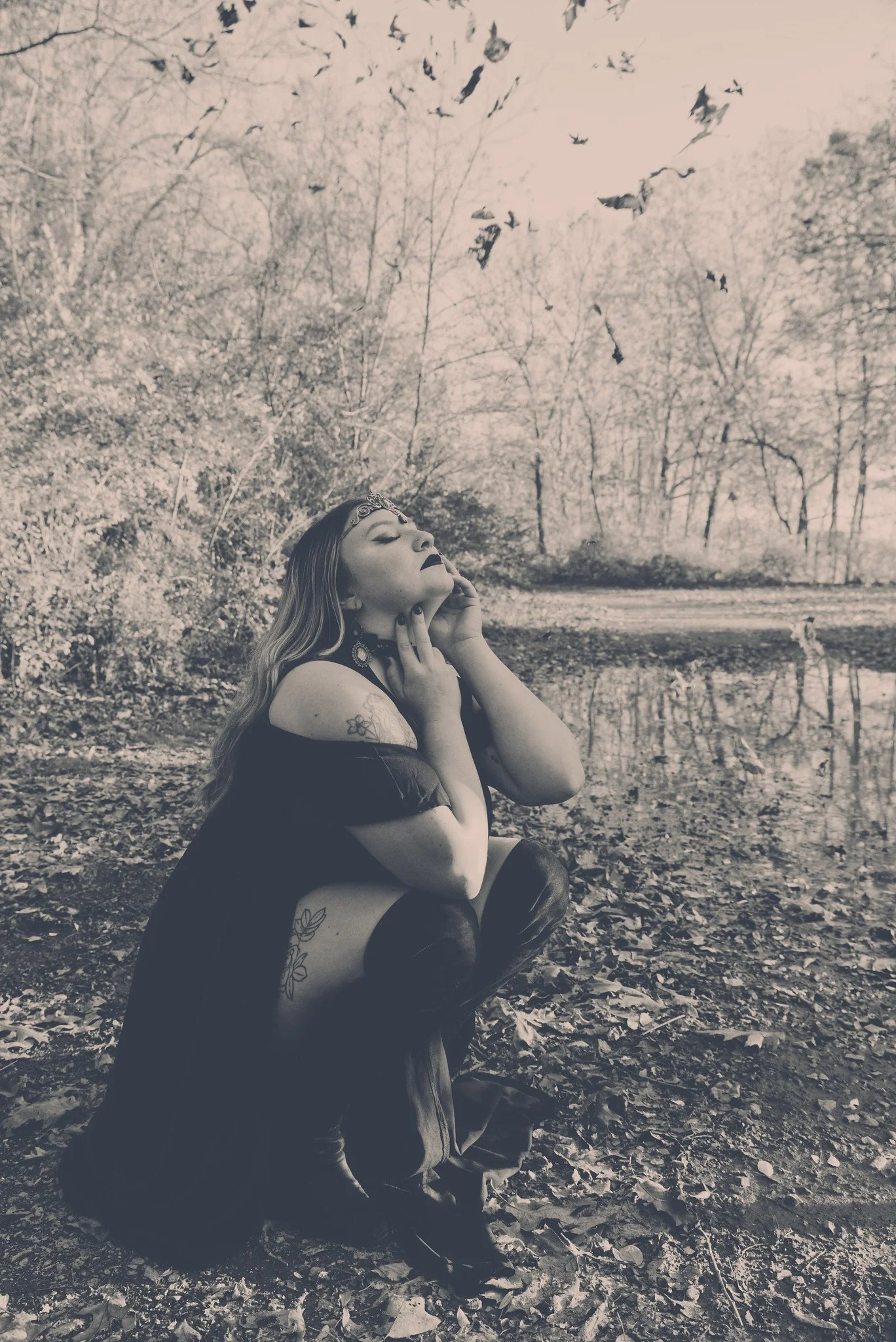  The talented model Christine Bakes posing for a photo.| Credit: Reynaldo Cruz Diaz  