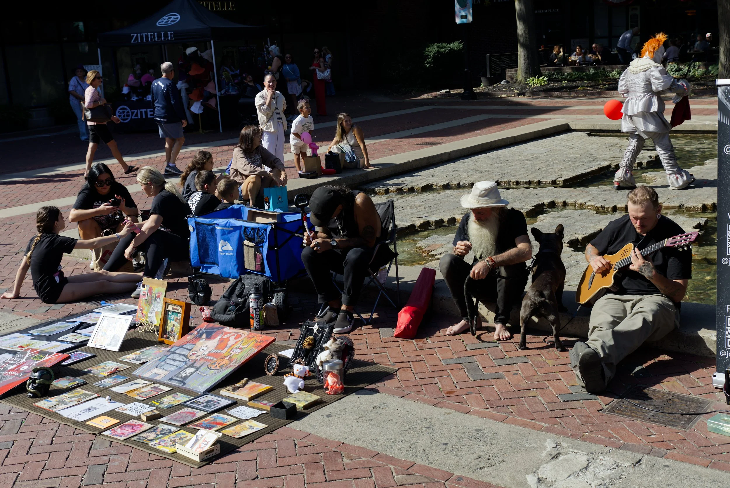  Artists on the street.| Credit: Reynaldo Cruz Diaz  