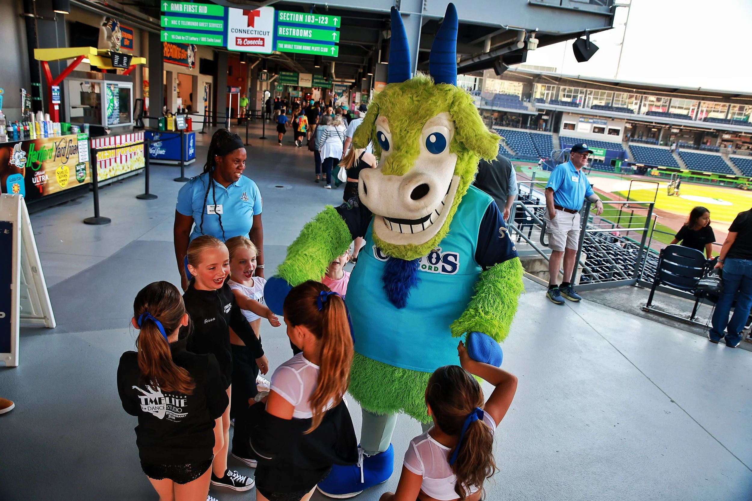 The Yard Goats always close to the kids.| Credit: Reynaldo Cruz Diaz