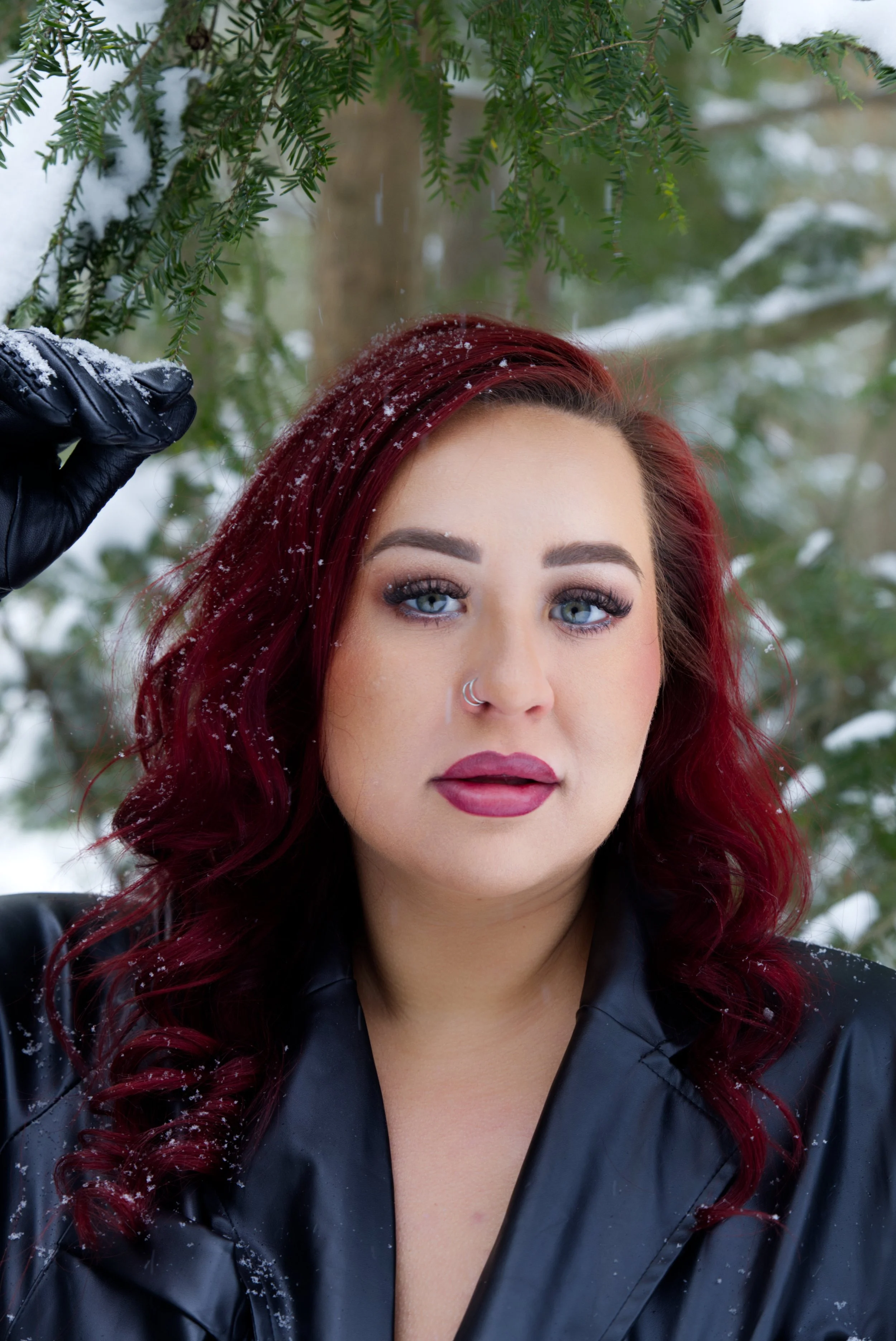  The talented model Monika Gierula posing for a photo.| Credit: Reynaldo Cruz Diaz  