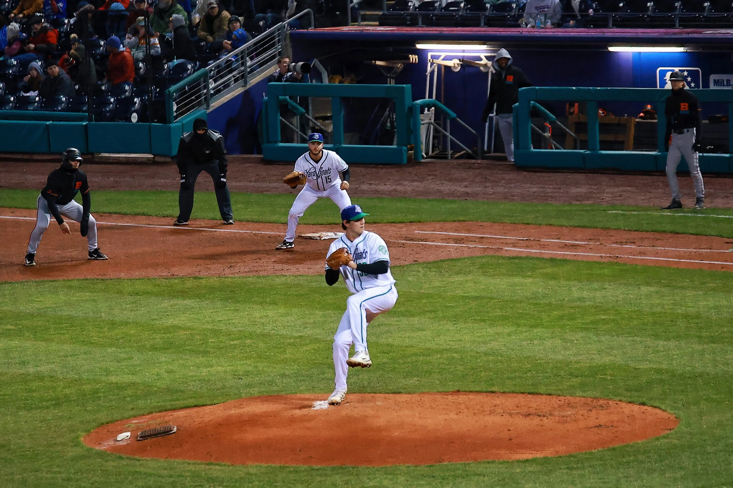  Postcards of the 2026 season home opener at the Hartford Yard Goats.| Credit: Reynaldo Cruz Diaz  