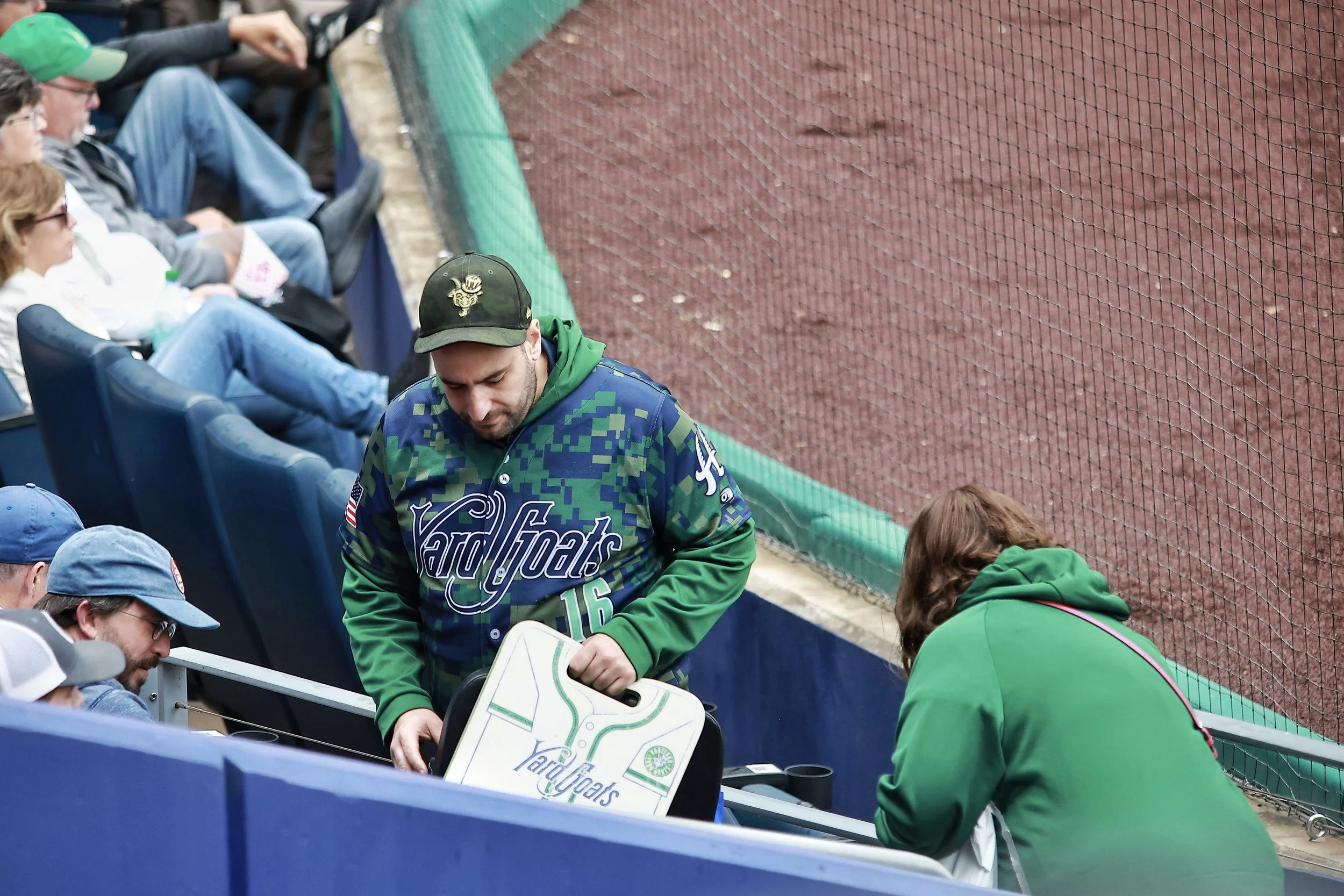 Postcards of the last two Yard Goats games I attended in 2025.| Credit: Eeynaldo Cruz Diaz