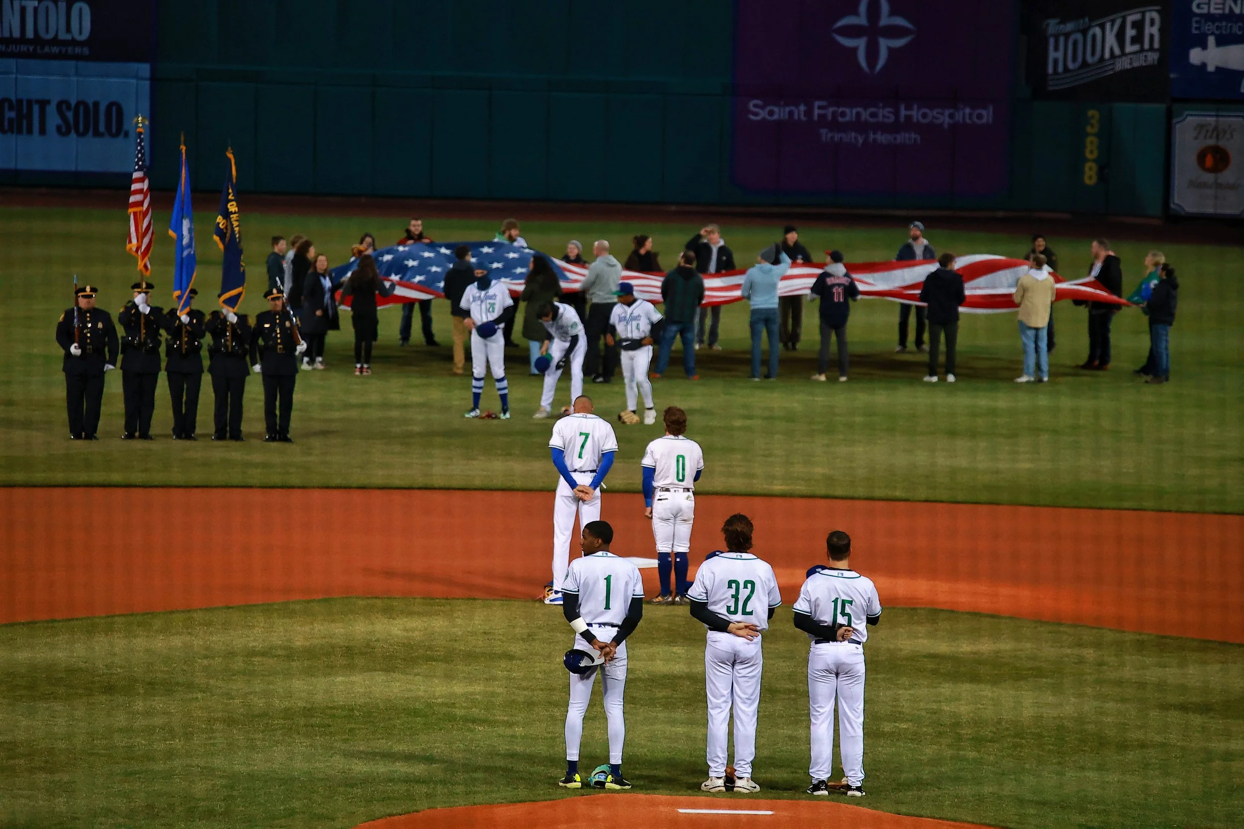  Postcards of the 2026 season home opener at the Hartford Yard Goats.| Credit: Reynaldo Cruz Diaz  