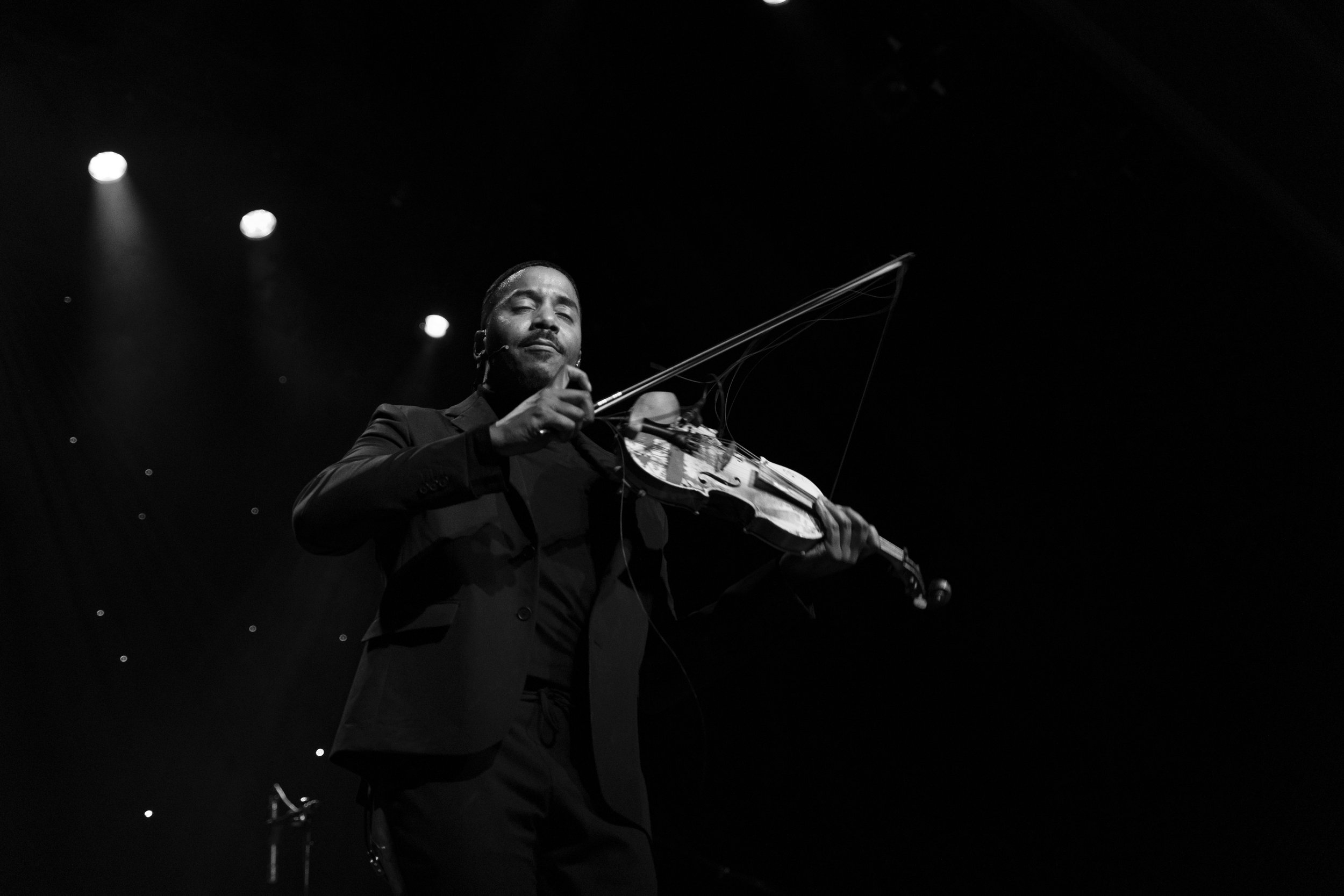 Grammy Award winner Damien Escobar performs a violin concert in Hartford’s Infinity Hall. |Credit: Reynaldo Cruz Diaz