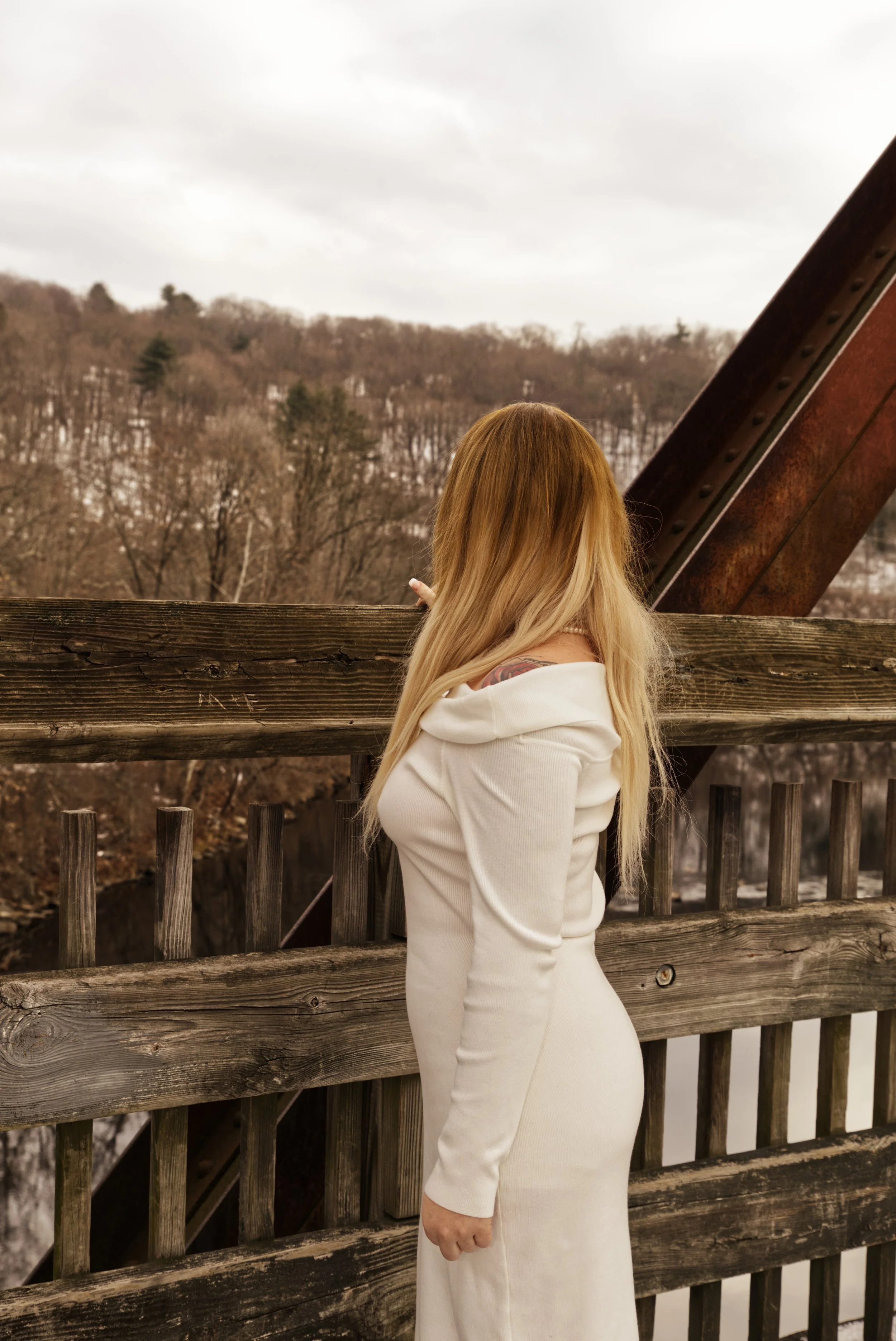 Tatiana Santiago poses for a shoot in Collinsville, CT.|Credit: Reynaldo Cruz Diaz