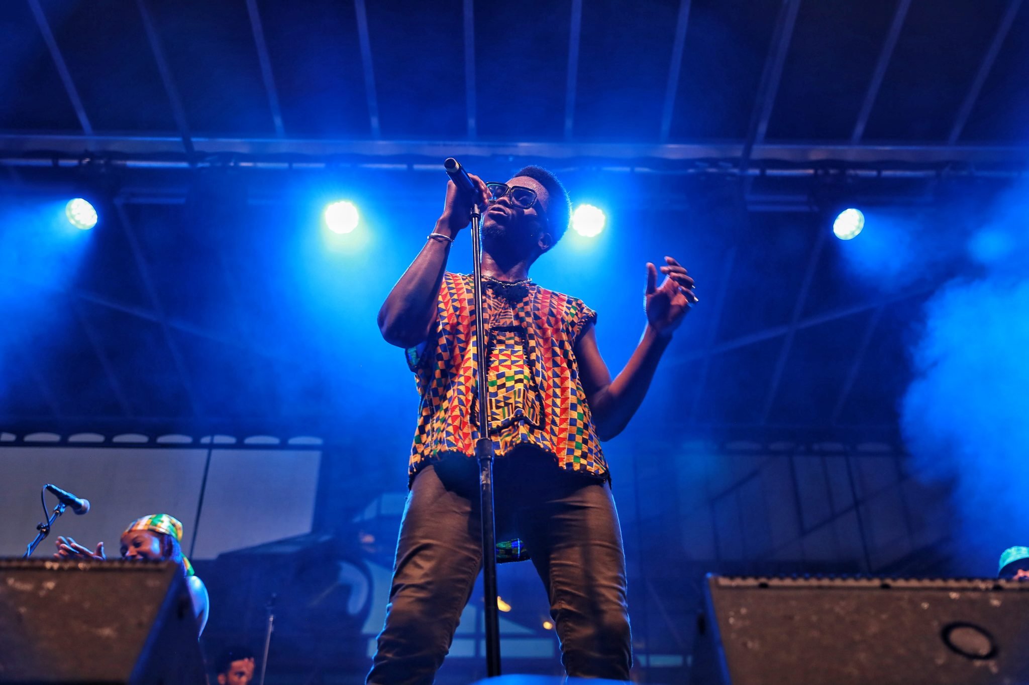 Cuban band Cimafunk holding a concert in Hartford, CT.| Credit: Reynaldo Cruz Diaz