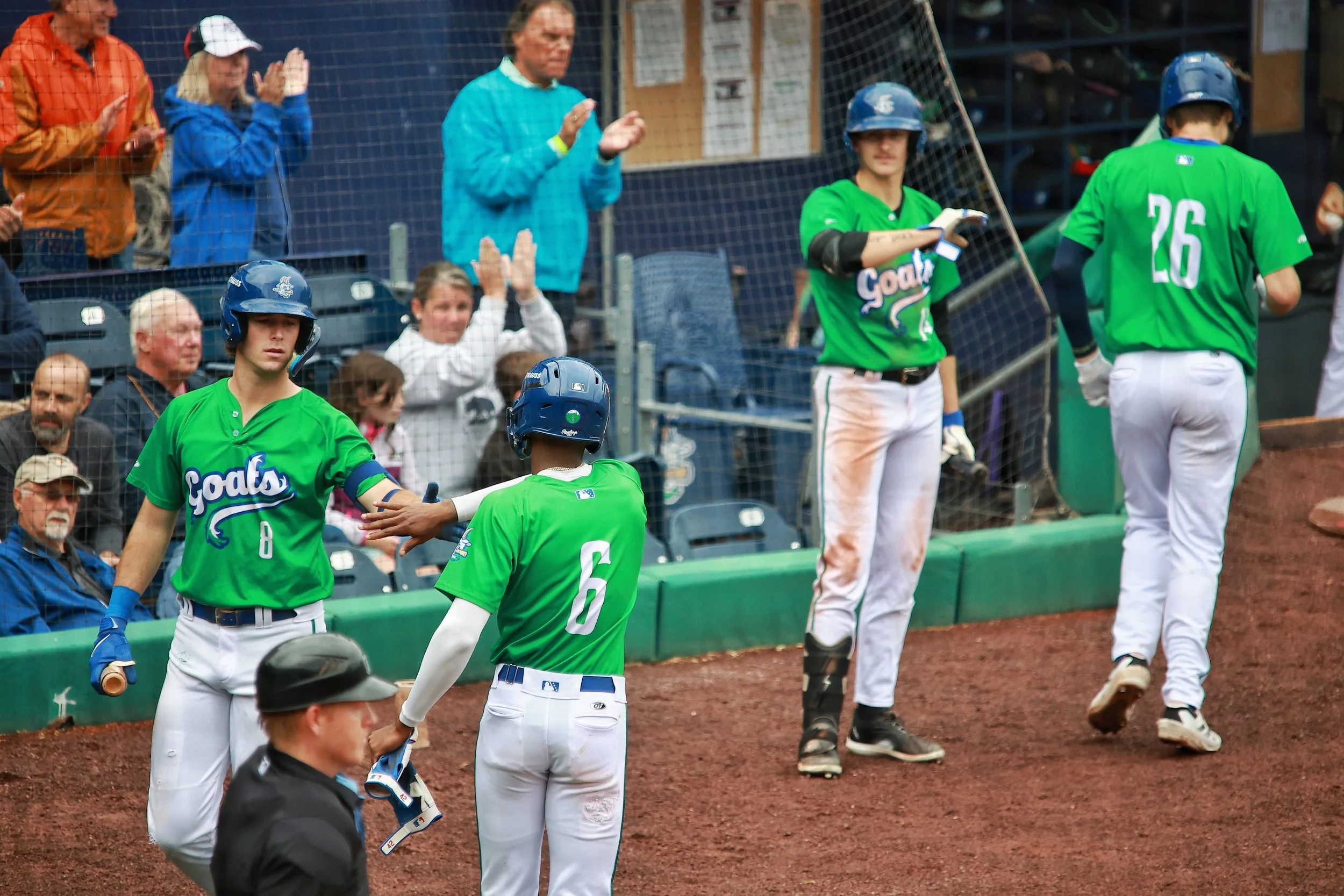 Postcards of the last two Yard Goats games I attended in 2025.| Credit: Eeynaldo Cruz Diaz