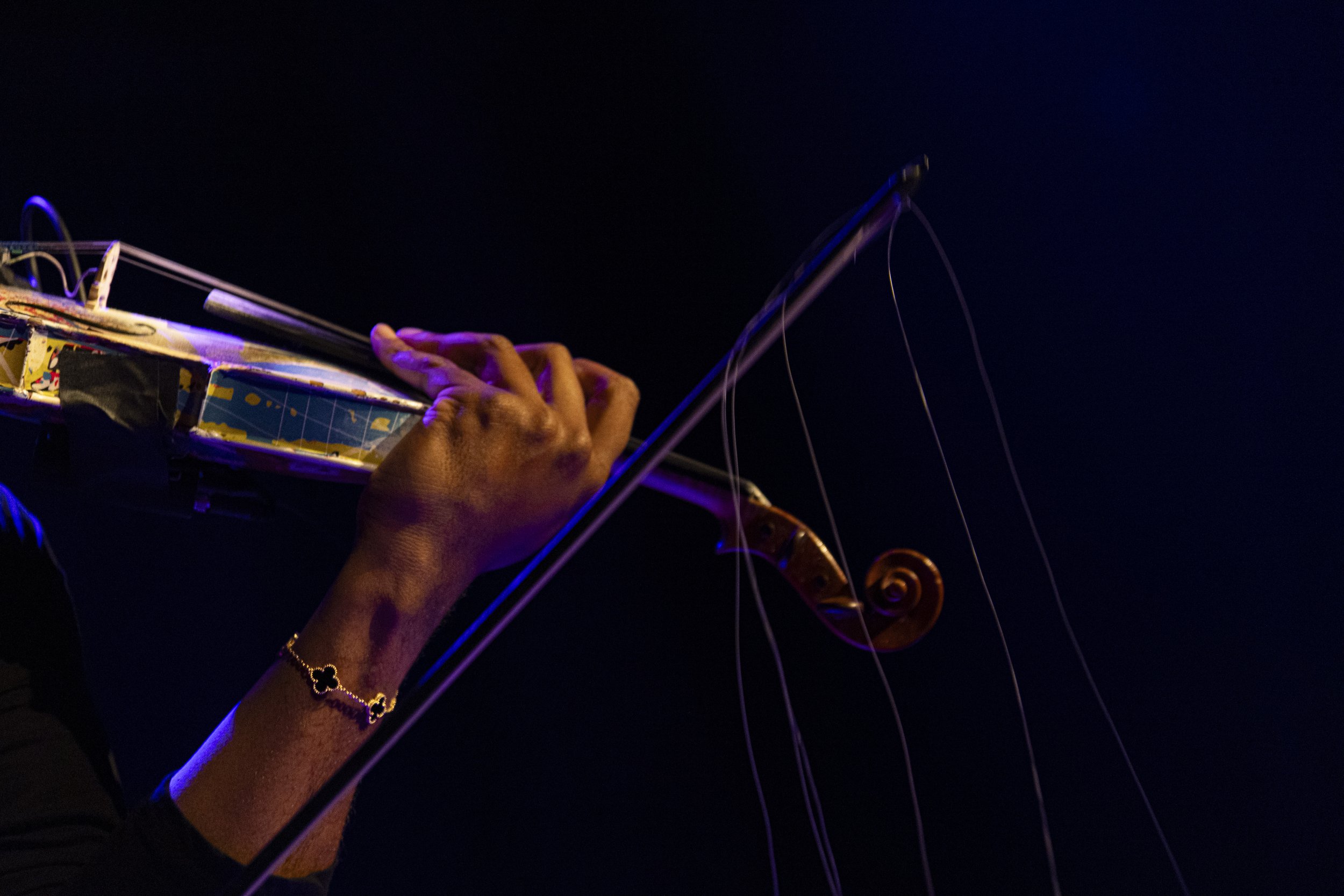 Grammy Award winner Damien Escobar performs a violin concert in Hartford’s Infinity Hall. |Credit: Reynaldo Cruz Diaz