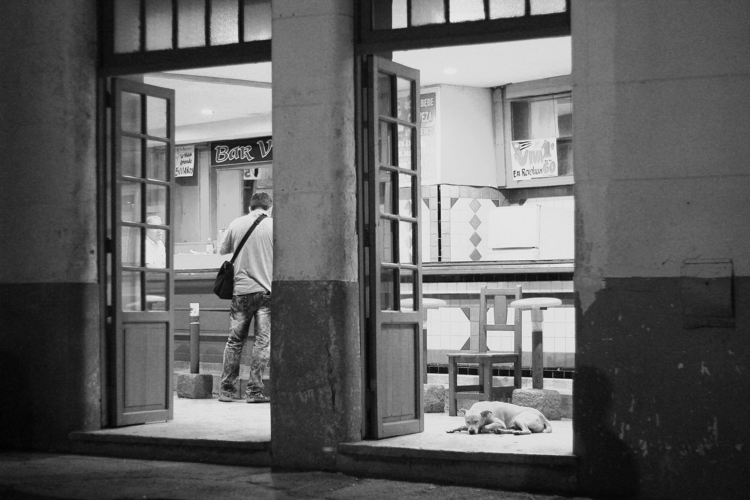 Low-end bar in Havana.| Credit: Reynaldo Cruz Diaz