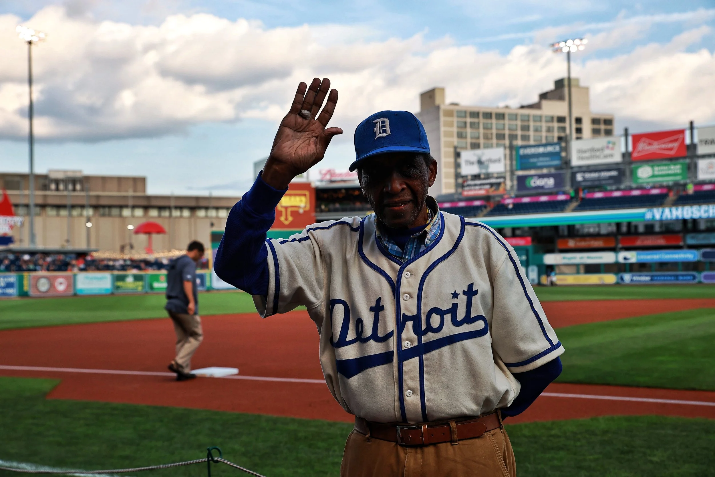 Pedro Sierra acknowledges the crowd before Cuban Heritage Night.| Credit: Reynaldo Cruz Diaz