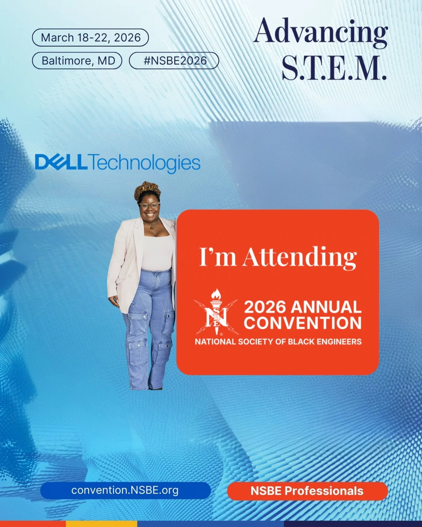 I&rsquo;ll be attending @nsbe conference this week! Make sure to stop by our hospitality suite Wednesday evening to meet myself &amp; the team. 😃

#STEM #iwork4dell #fyp #networking #nsbe2026