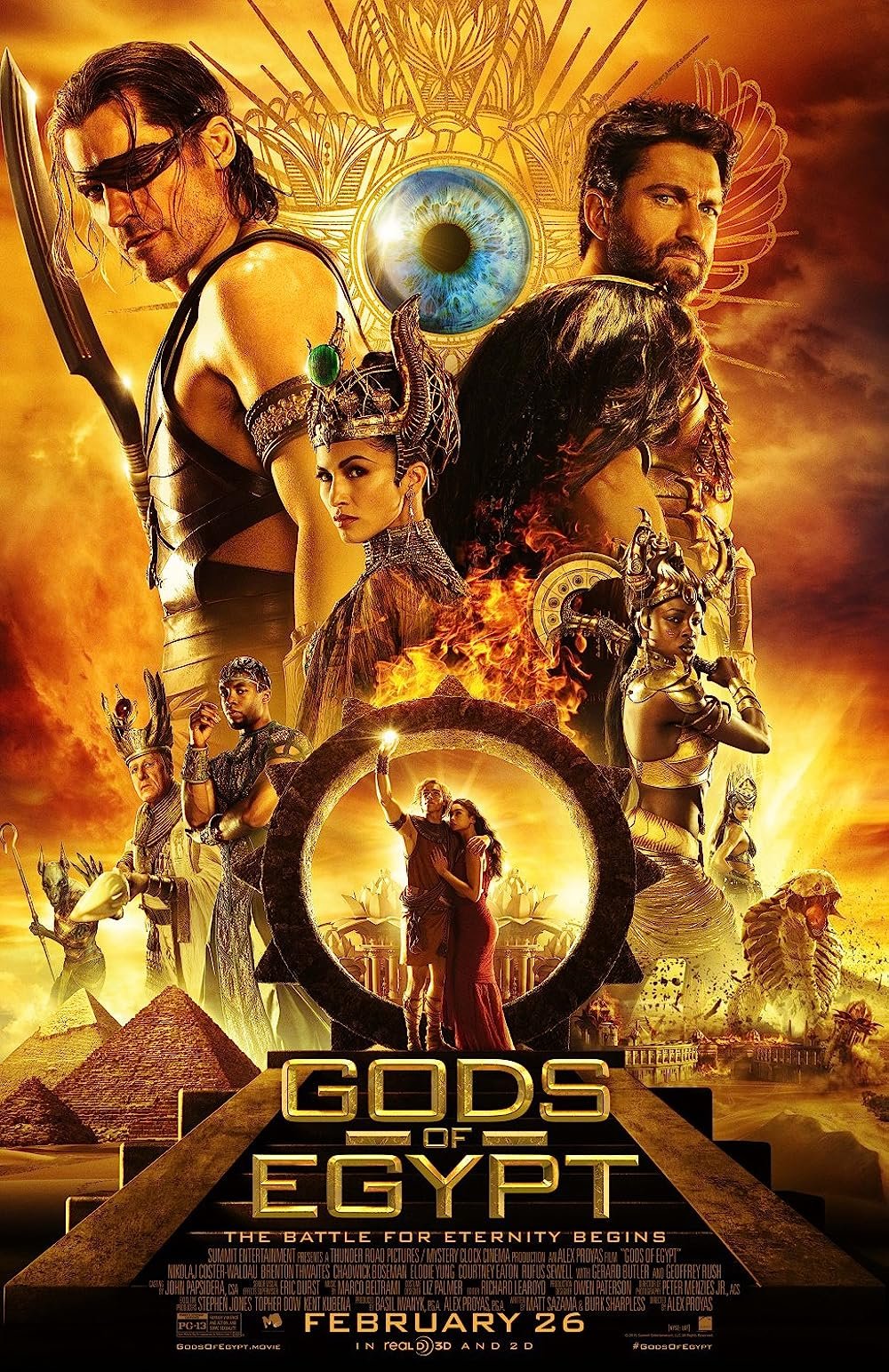 Gods of Egypt (2016) - Score Recordist and Assistant Score Mixer