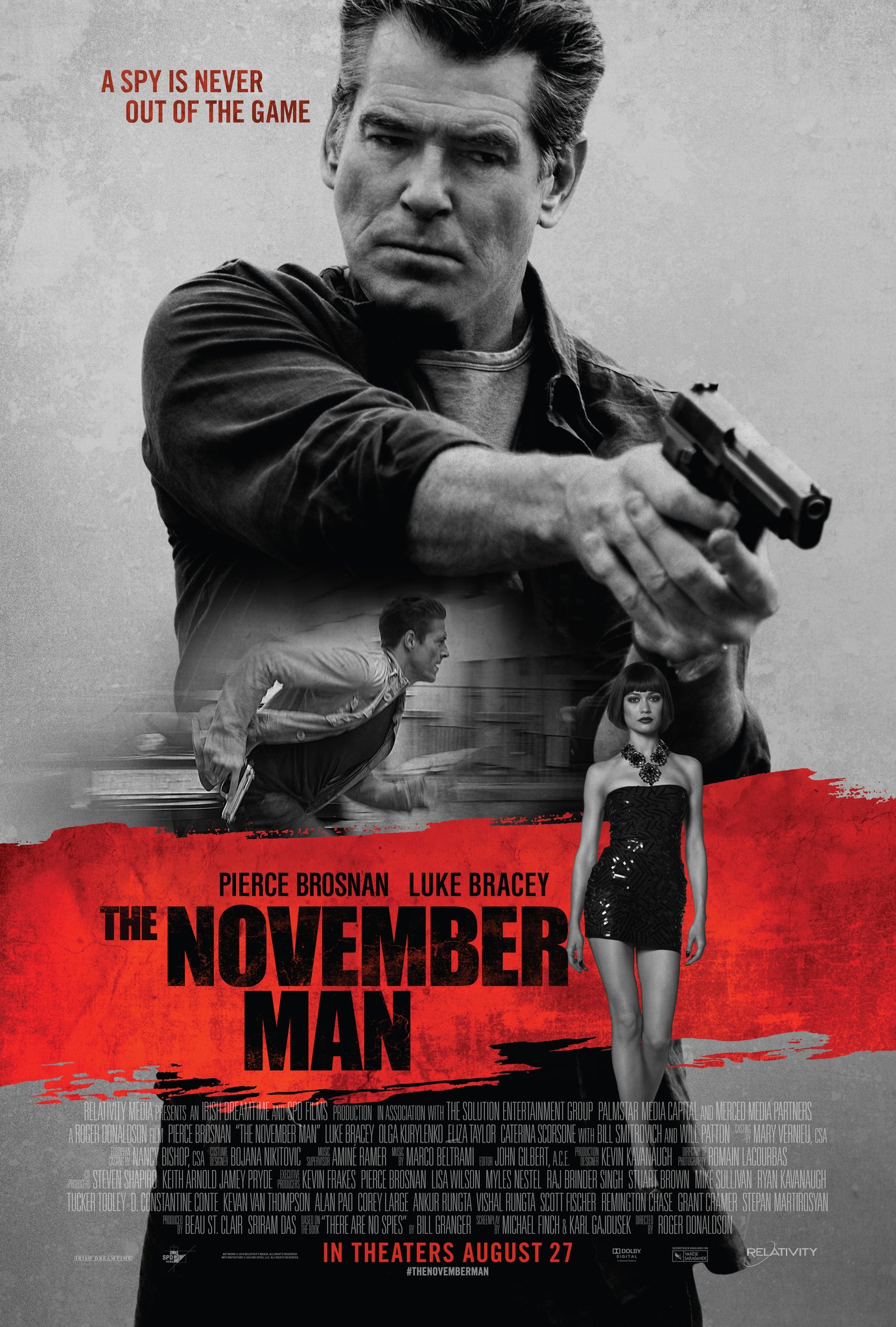 The November Man (2014) - Score Mixer &amp; Recordist