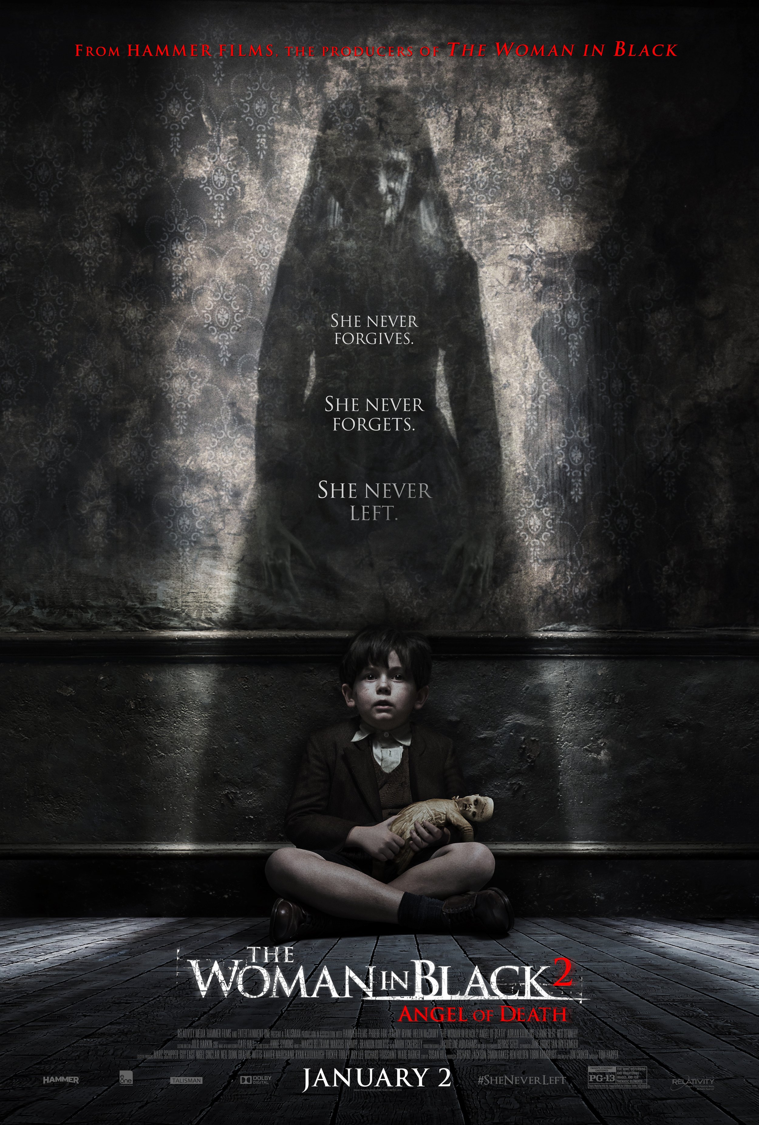 The Woman in Black 2: Angel of Death (2014) - Score Mixer &amp; Recordist