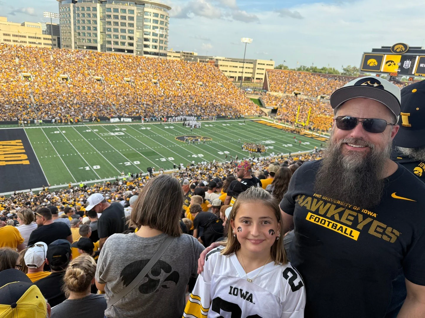 We love fall! Football, apples, crisp mornings, and the harvest. I loved taking Graceyn to her first football game! Go Hawks!