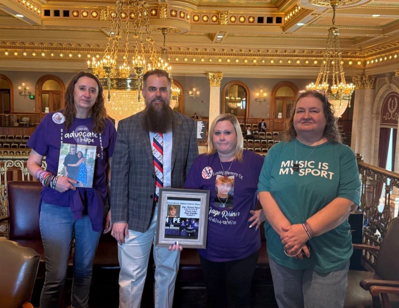 Today is International Overdose Awareness Day. I am thankful for all the families who visited with me last session to share stories of precious lives lost too soon. It’s the stories of people like Gage and Daniel that motivate me in the fight t