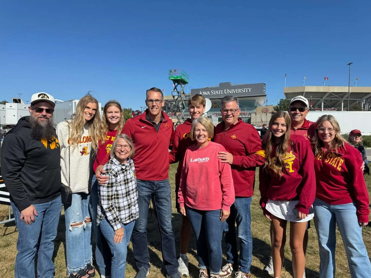 I had a great time celebrating our great state last weekend with so many fellow Iowans. I’ve made it to every Cy-Hawk game since 2002 and God willing hope to have a chance to enjoy many more.