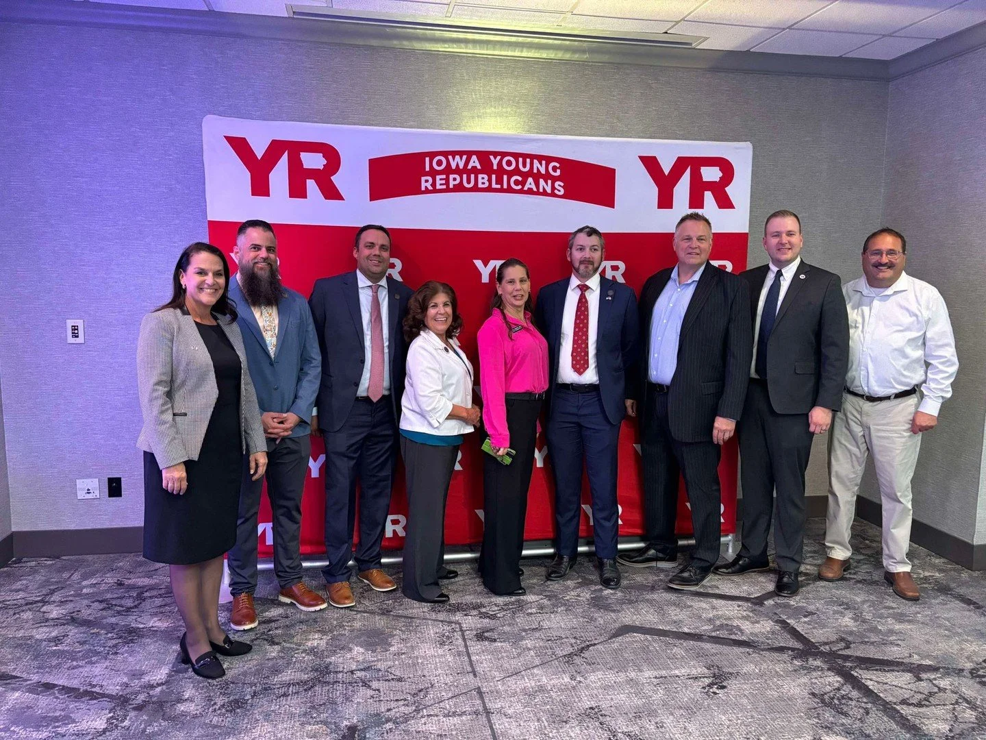I had a great time last weekend supporting the Iowa Young Republicans at their annual Hoover Dinner. Congratulations to Chair Mary Lindstrom and her team on another great event!